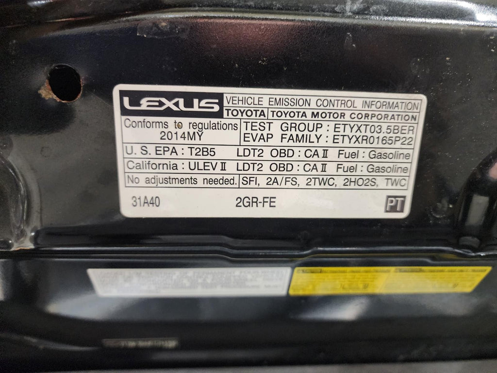 Used Rear Frame Crossmember fits: 2014 Lexus RX350 rear Rear Grade A