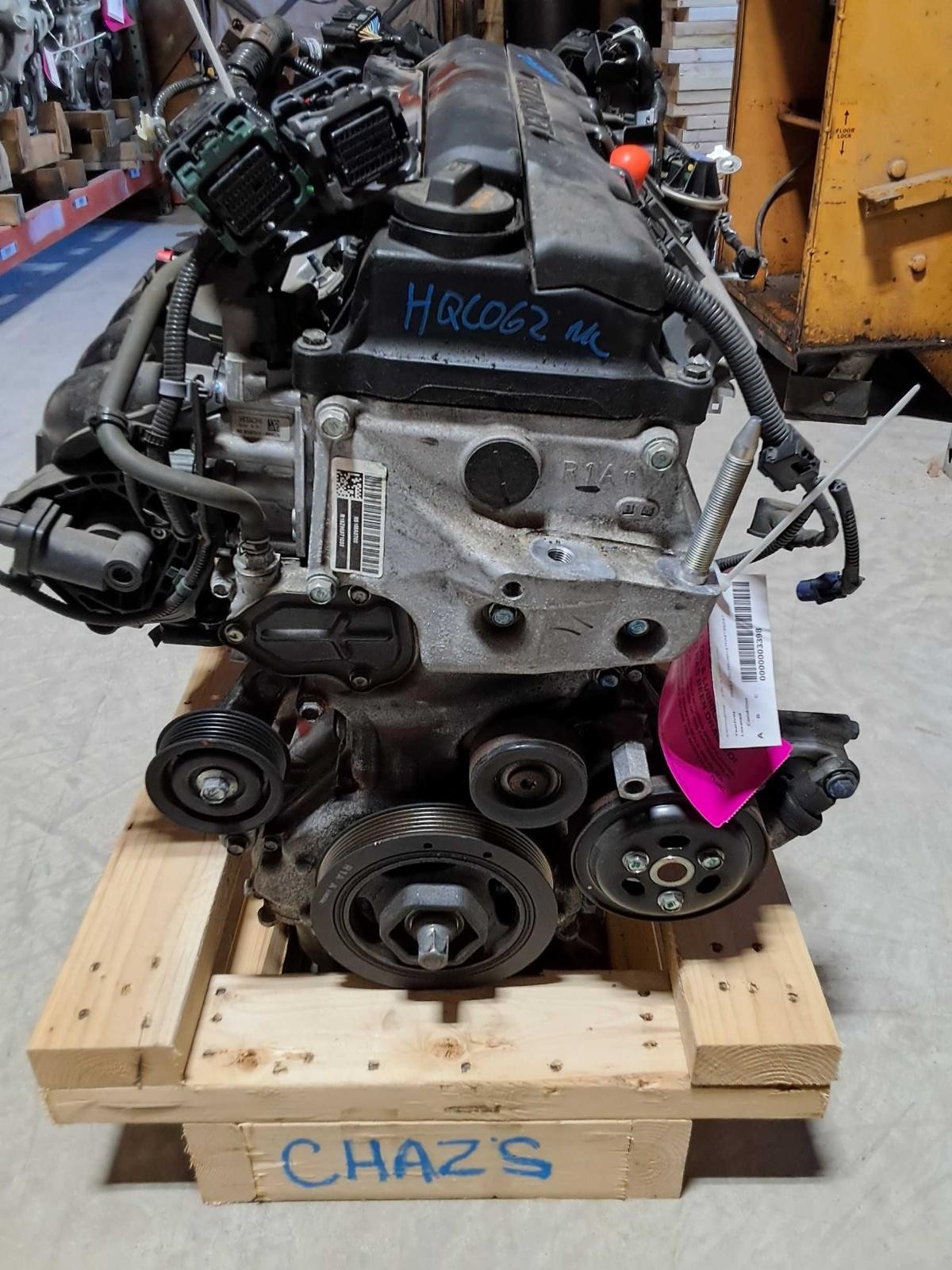 Used Engine Complete Assembly fits: 2022 Honda Hr-v 1.8L VIN RU 4th and 5th digi