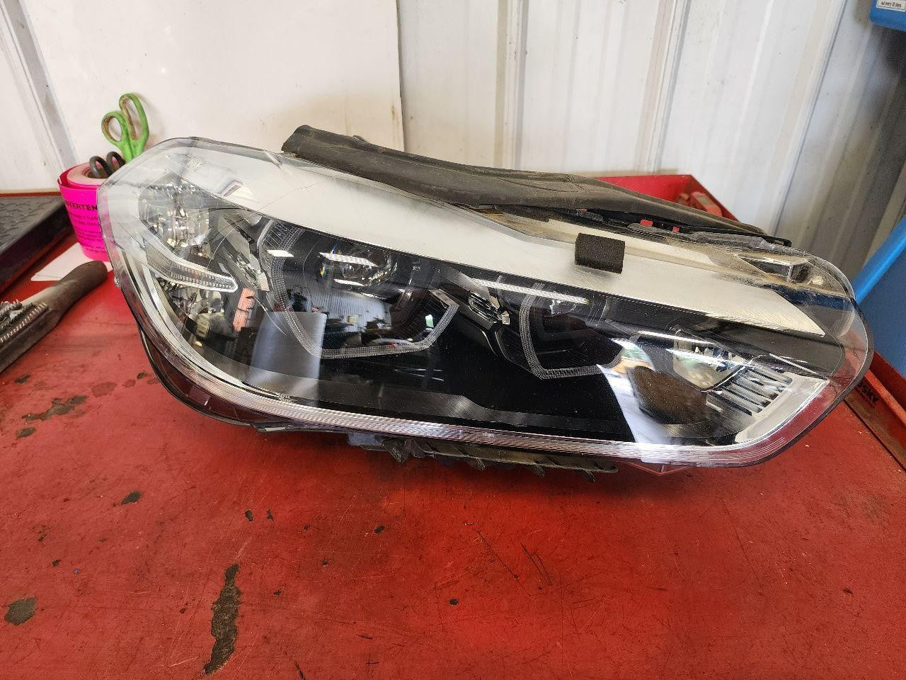 Used Right Headlight Assembly fits: 2022 Bmw X2 LED w/adaptive Right Grade A