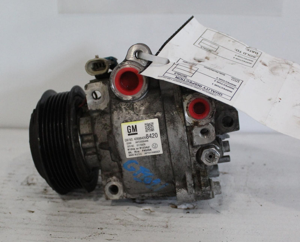 CHEVROLET TRAX Compressor  15 16 17 18 19 20 21