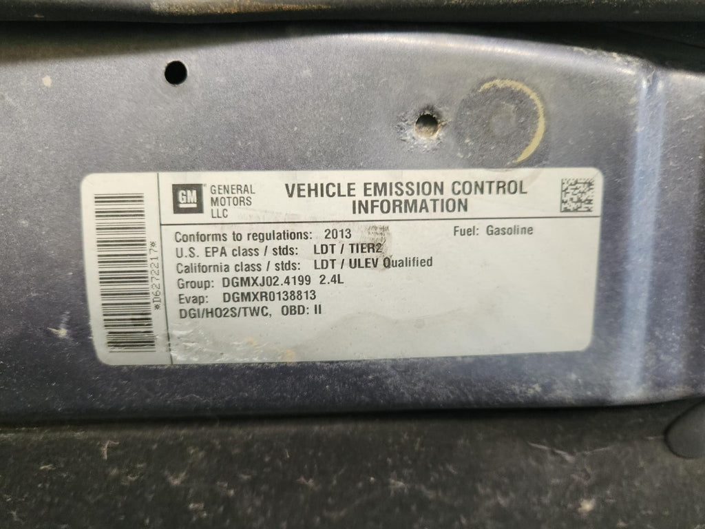 Used Front Right Door Window Regulator Front fits: 2013 Chevrolet Equinox Front