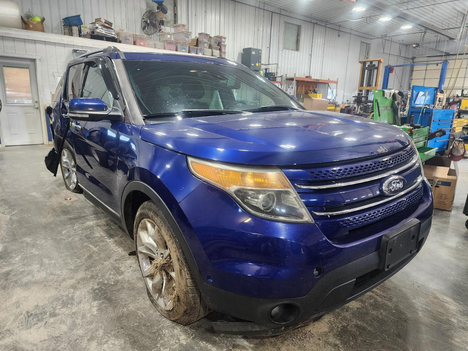 Used Front Bumper Reinforcement Front fits: 2014 Ford Explorer Front Grade A
