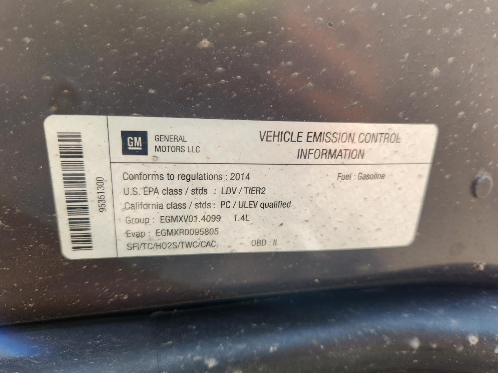 Used Speedometer Gauge fits: 2014 Buick Encore cluster MPH Grade A
