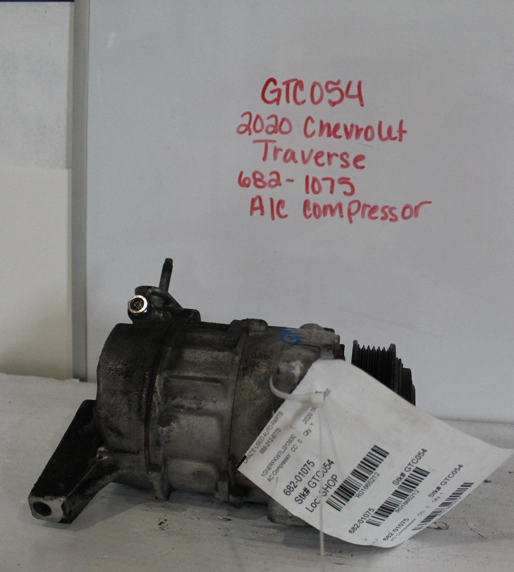 CHEVROLET TRAVERSE Compressor  20 21 22 23