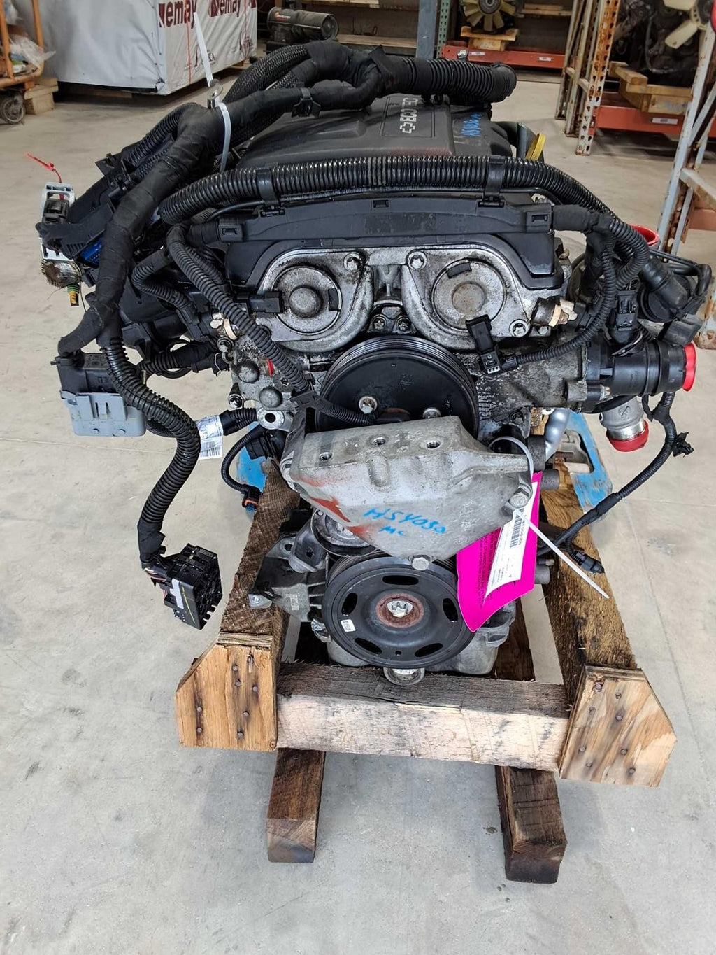Used Engine Complete Assembly fits: 2016 Chevrolet Cruze 1.4L VIN B 8th digit op