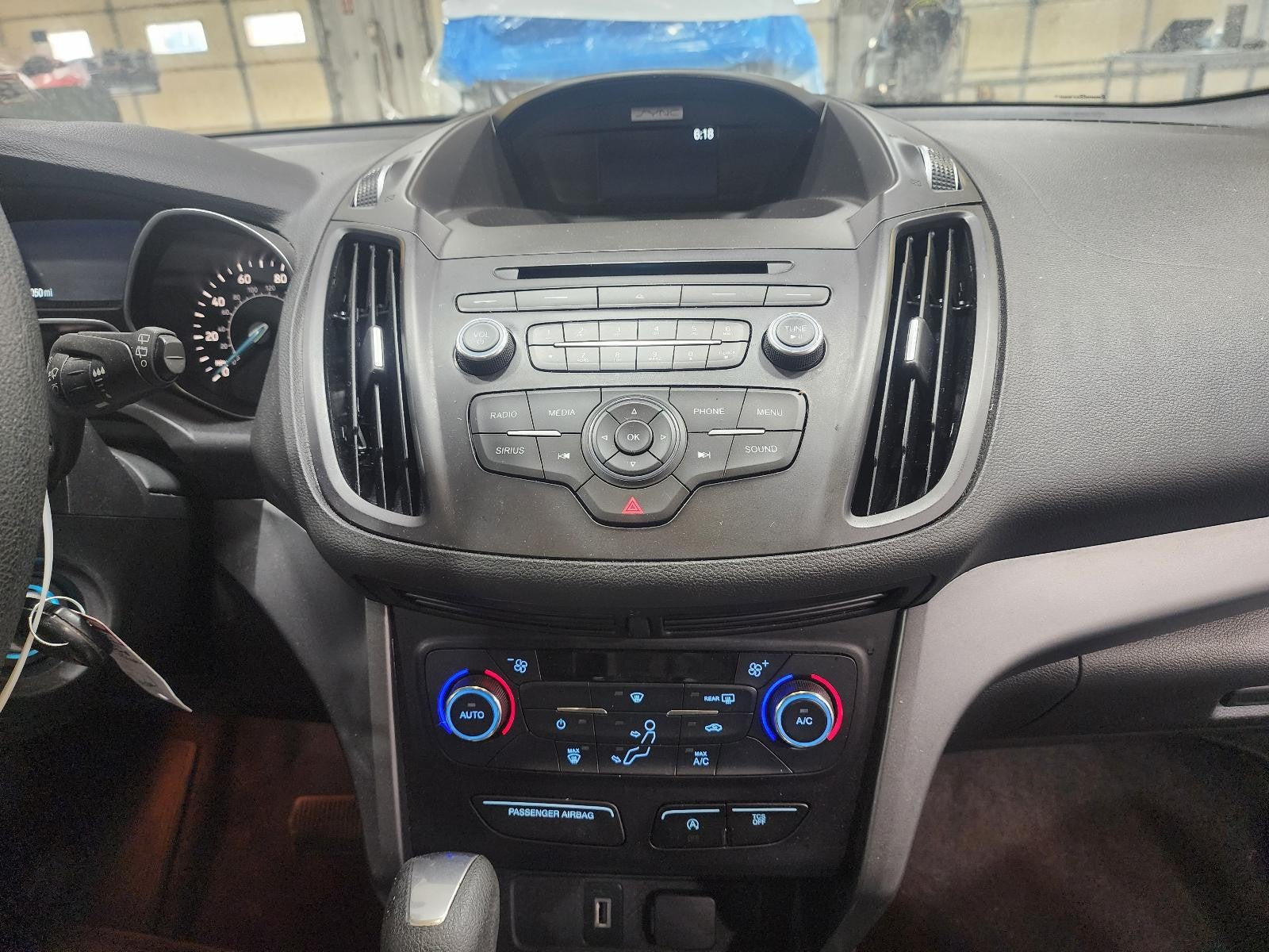 Used Front Left Seat Front fits: 2017 Ford Escape bucket air bag electric cloth