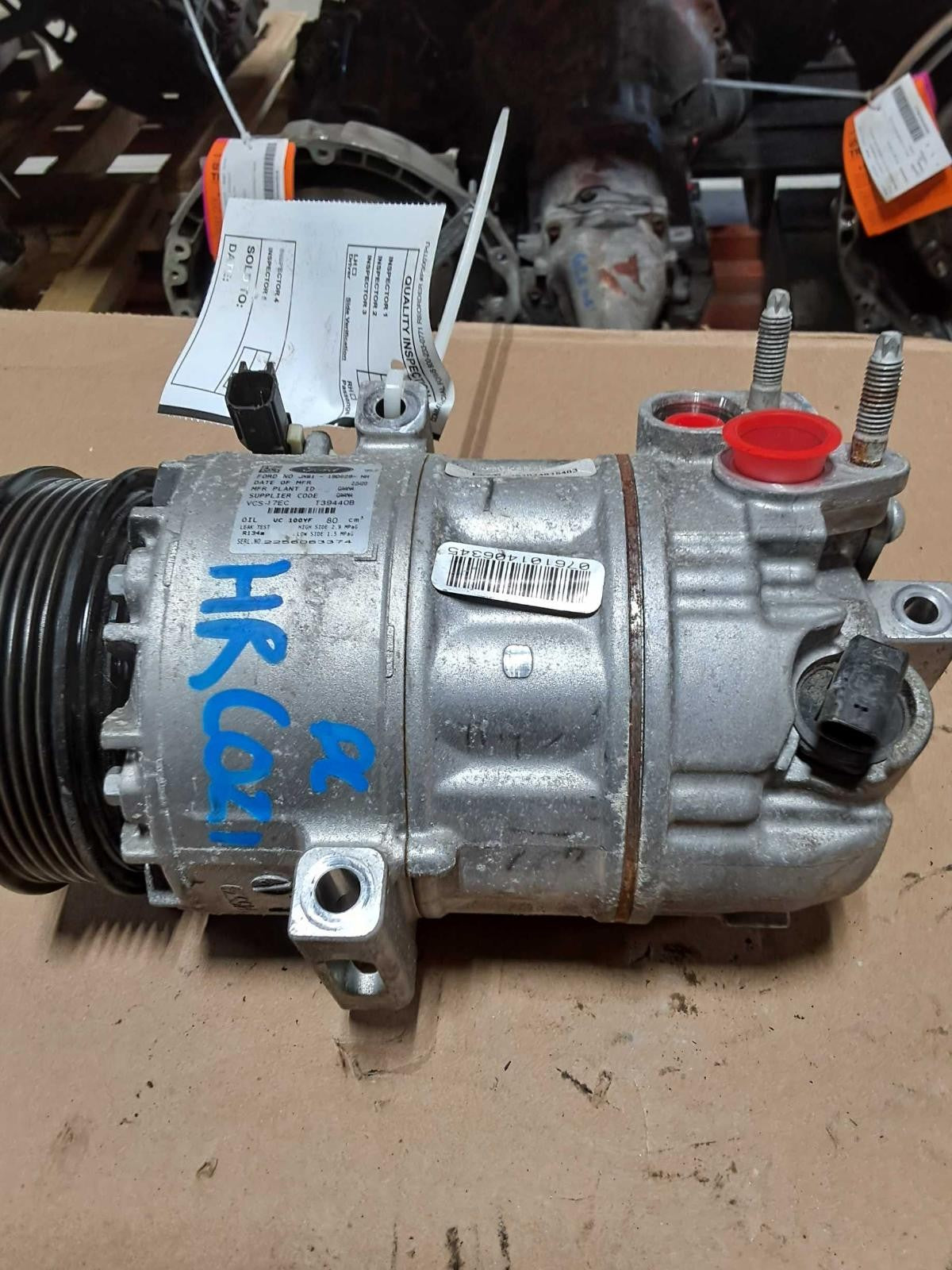 Used A/C Compressor fits: 2022 Ford Escape 1.5 Grade A