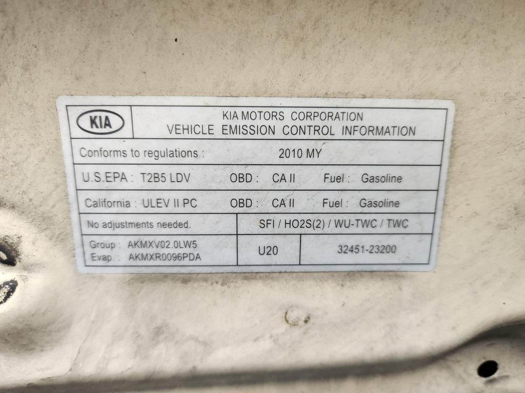Used Starter Motor fits: 2010 Kia Soul 2.0L AT Grade C