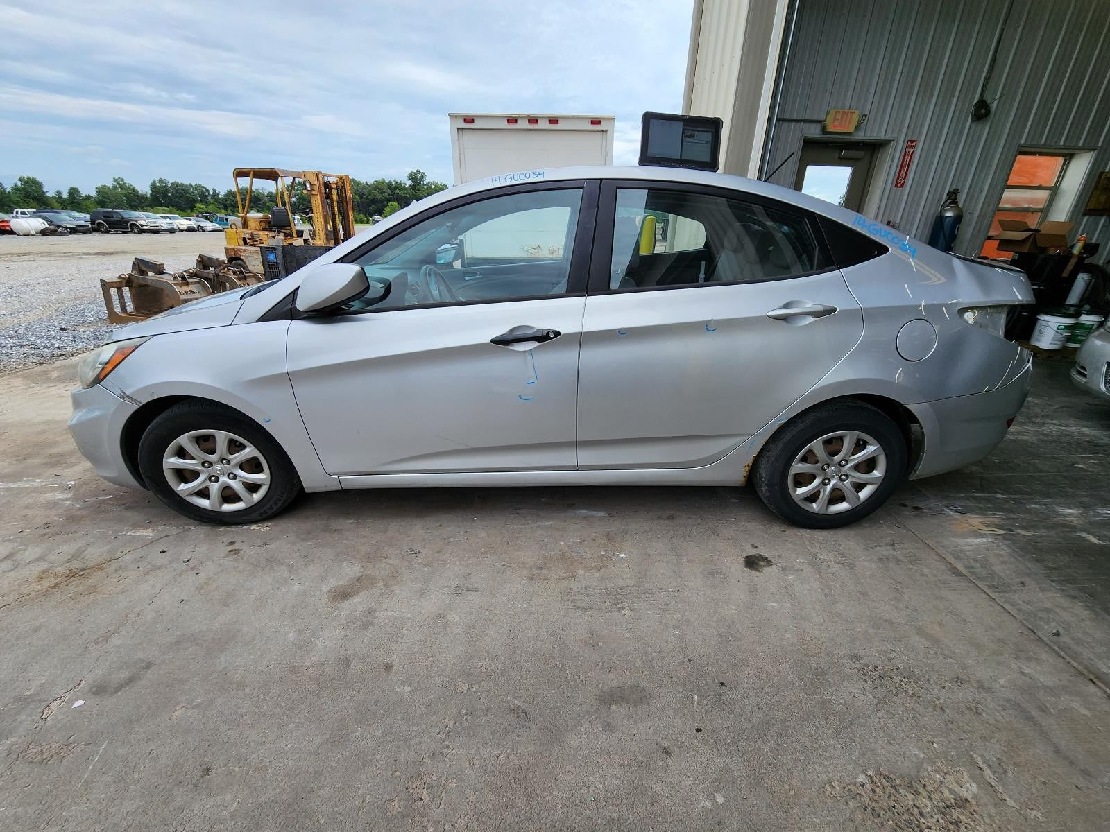 Used Starter Motor fits: 2014 Hyundai Accent ID 361002B102 Grade B