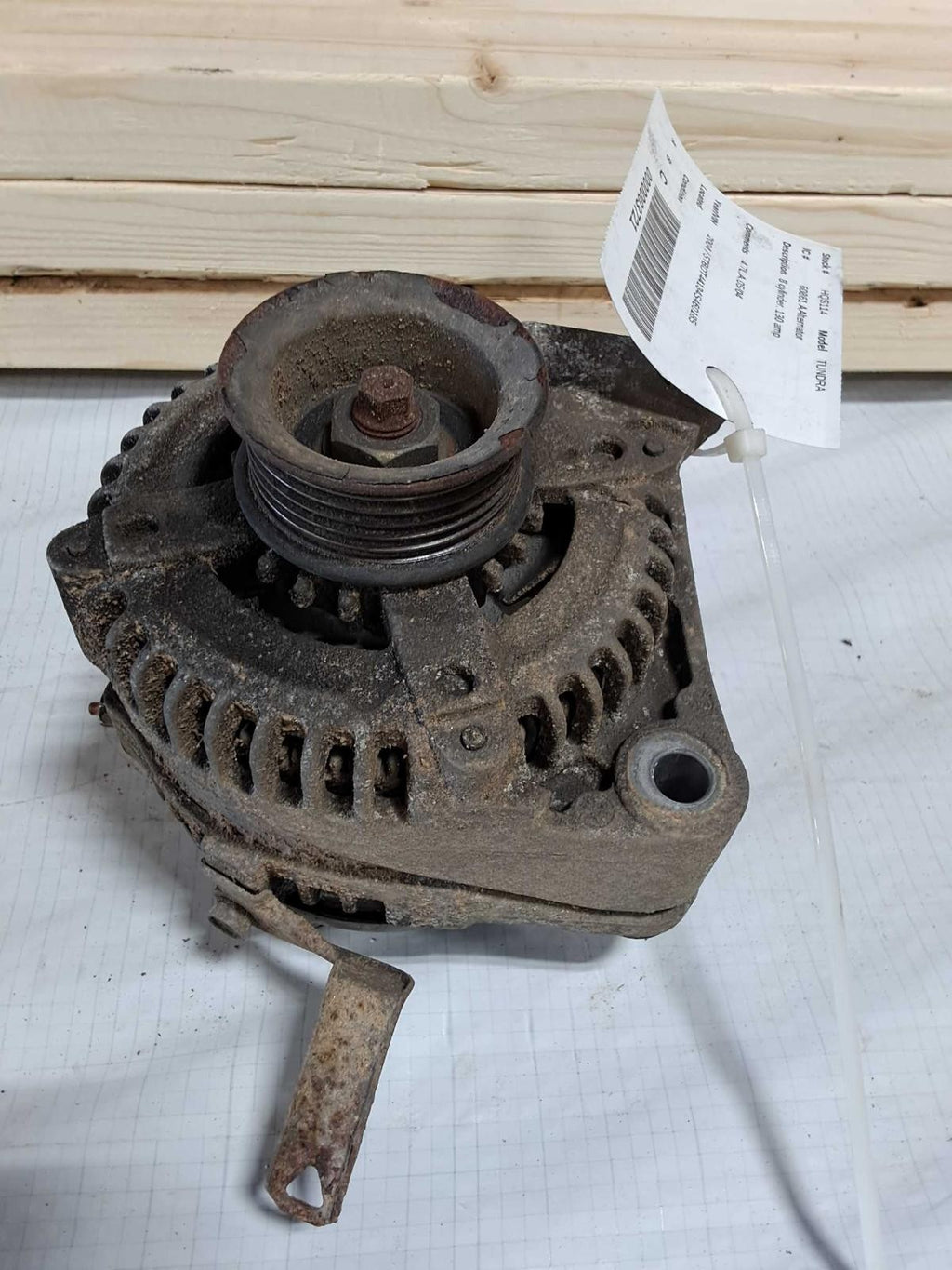 Used Alternator fits: 2004 Toyota Tundra 8 cylinder 130 amp Grade C