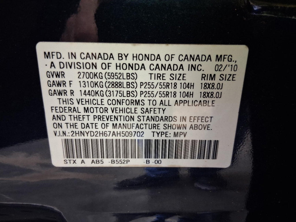 Used ABS Modulator fits: 2010 Acura Mdx Modulator Assembly vehicle stability ass