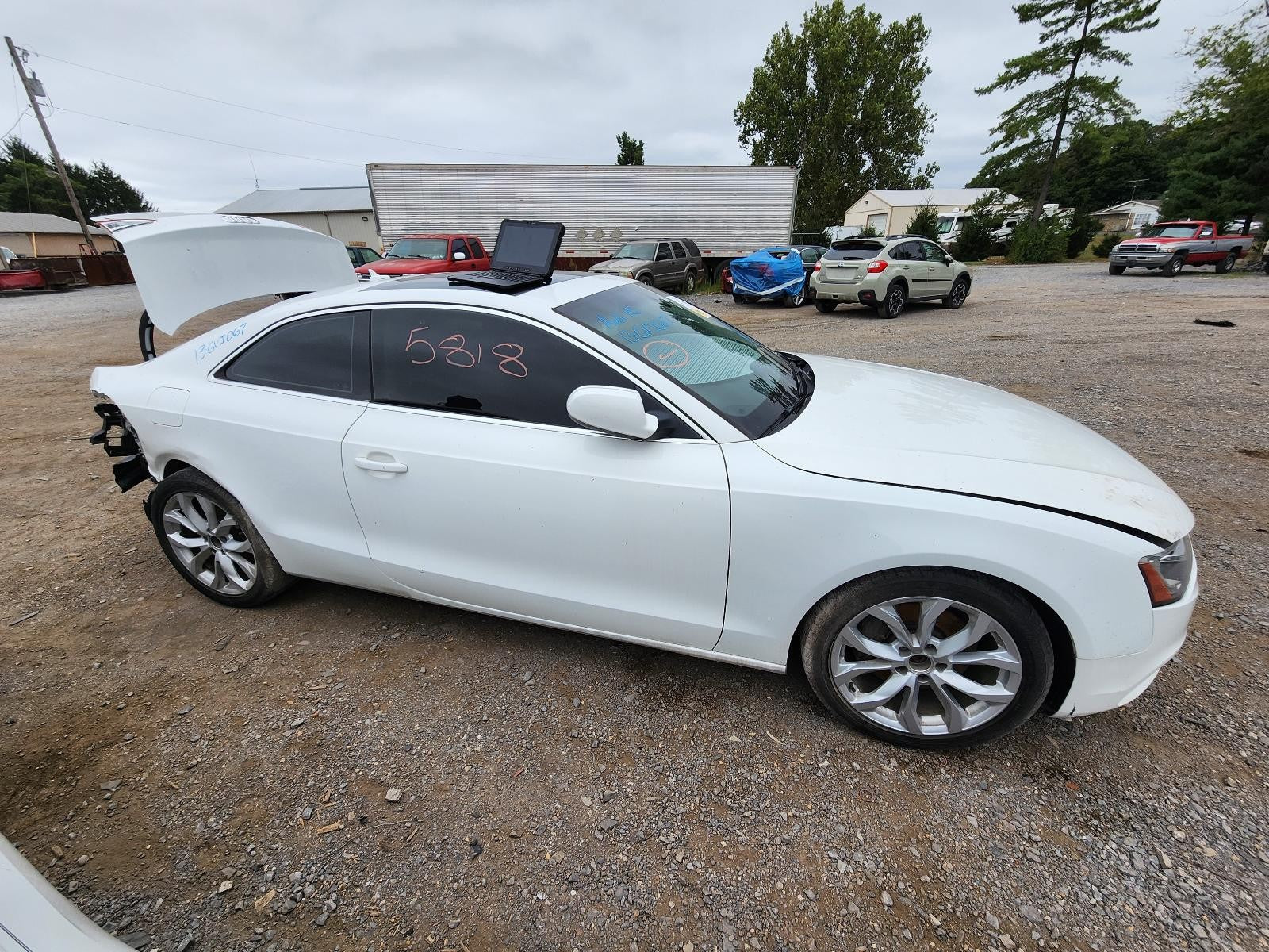 Used Front Right Fender fits: 2013 Audi A5 Front Right Grade A