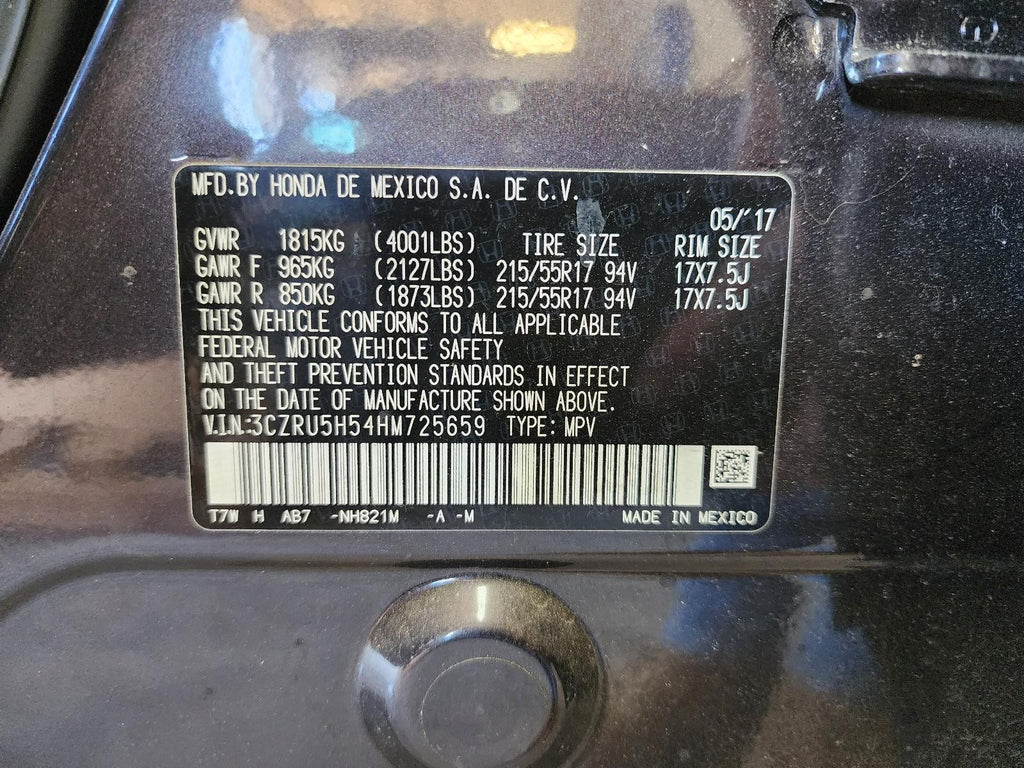 Used Engine Control Module (ECM) fits: 2017 Honda Hr-v FWD AT CVT EX Grade A