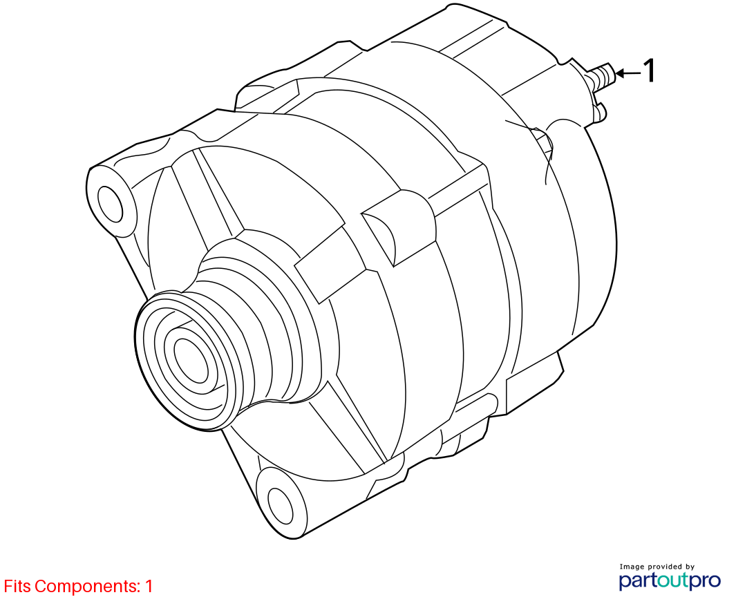 Used Alternator fits: 2021 Nissan Versa 1.6 Grade B