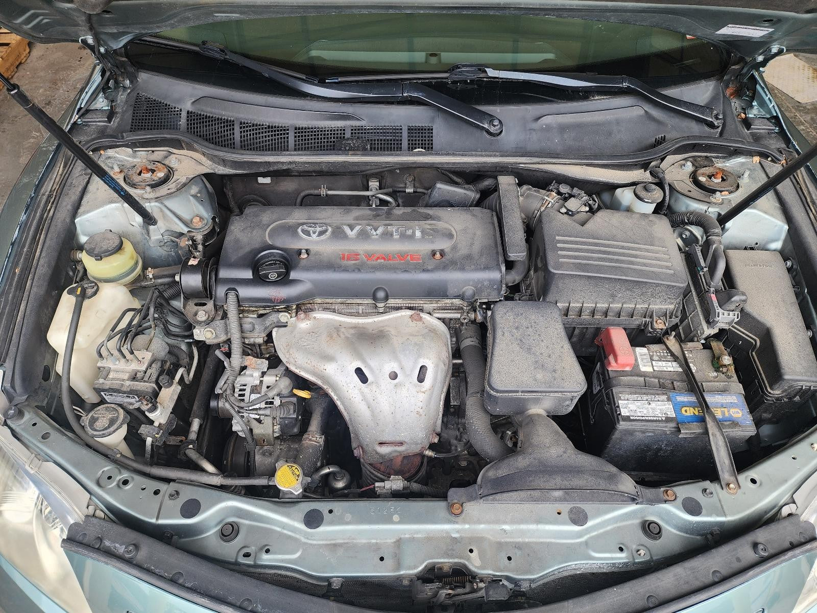 Used Alternator fits: 2008 Toyota Camry 2.4L 2AZFE engine Grade C