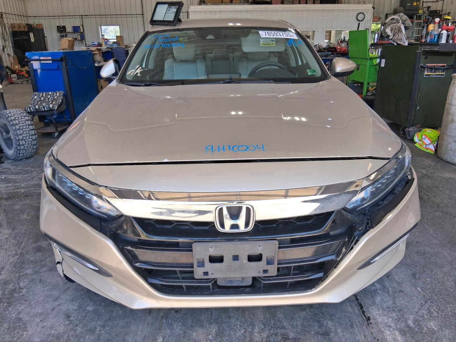 Used Rear Right Door Assembly Rear Side fits: 2019 Honda Accord Rear Right Grade
