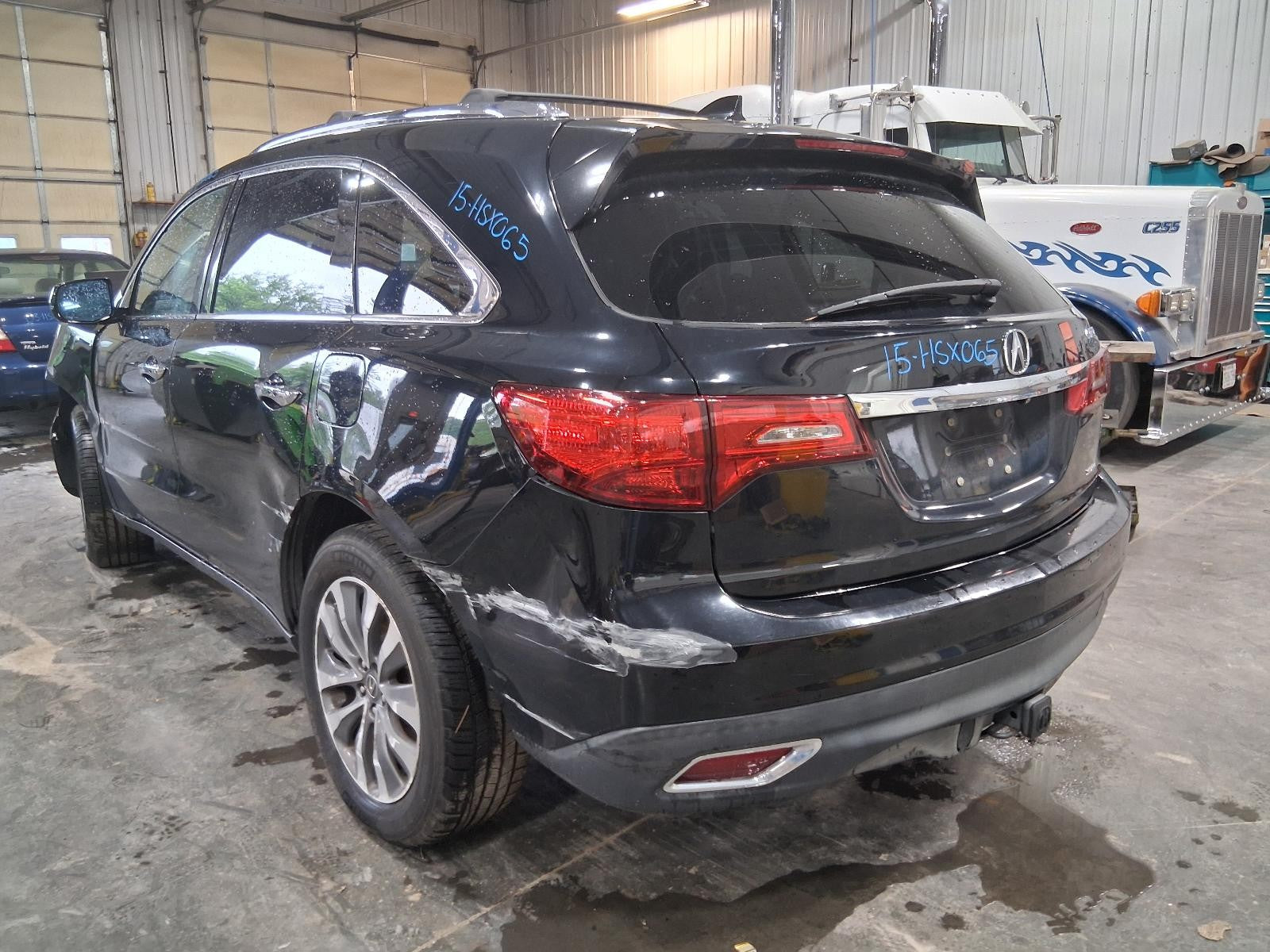 Used Front Center Interior Rear View Mirror fits: 2015 Acura Mdx Tech VIN 4 and