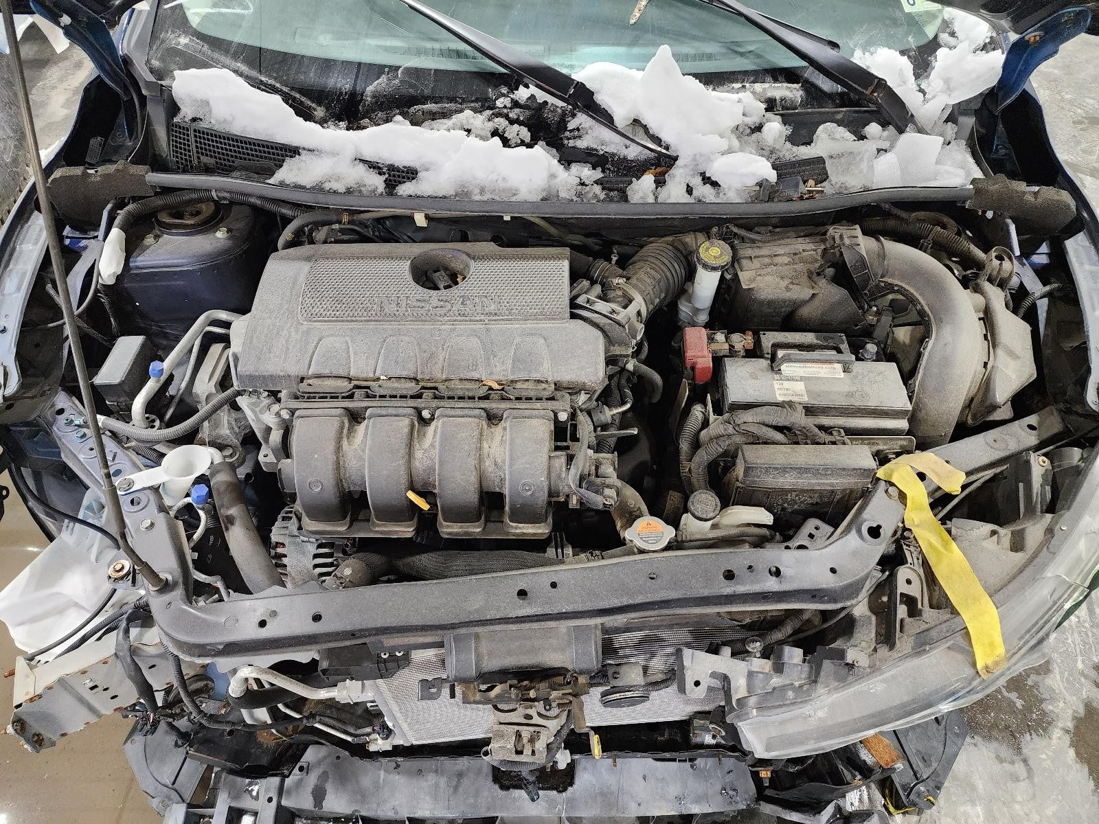 Used Front Left Seat Front fits: 2018 Nissan Sentra bucket air bag cloth manual