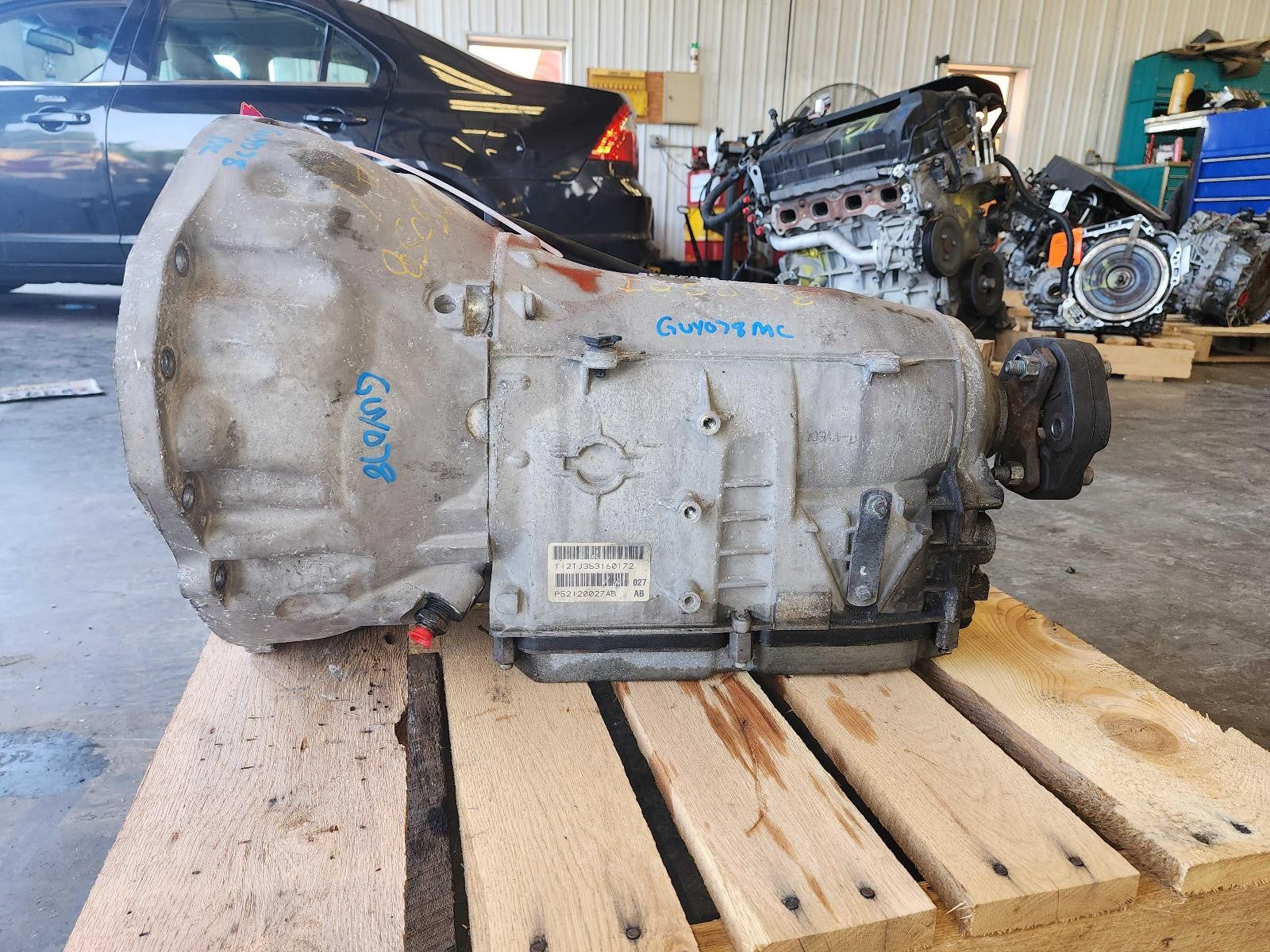 Used Automatic Transmission Assembly fits: 2013 Dodge Challenger AT 3.6L 5 speed