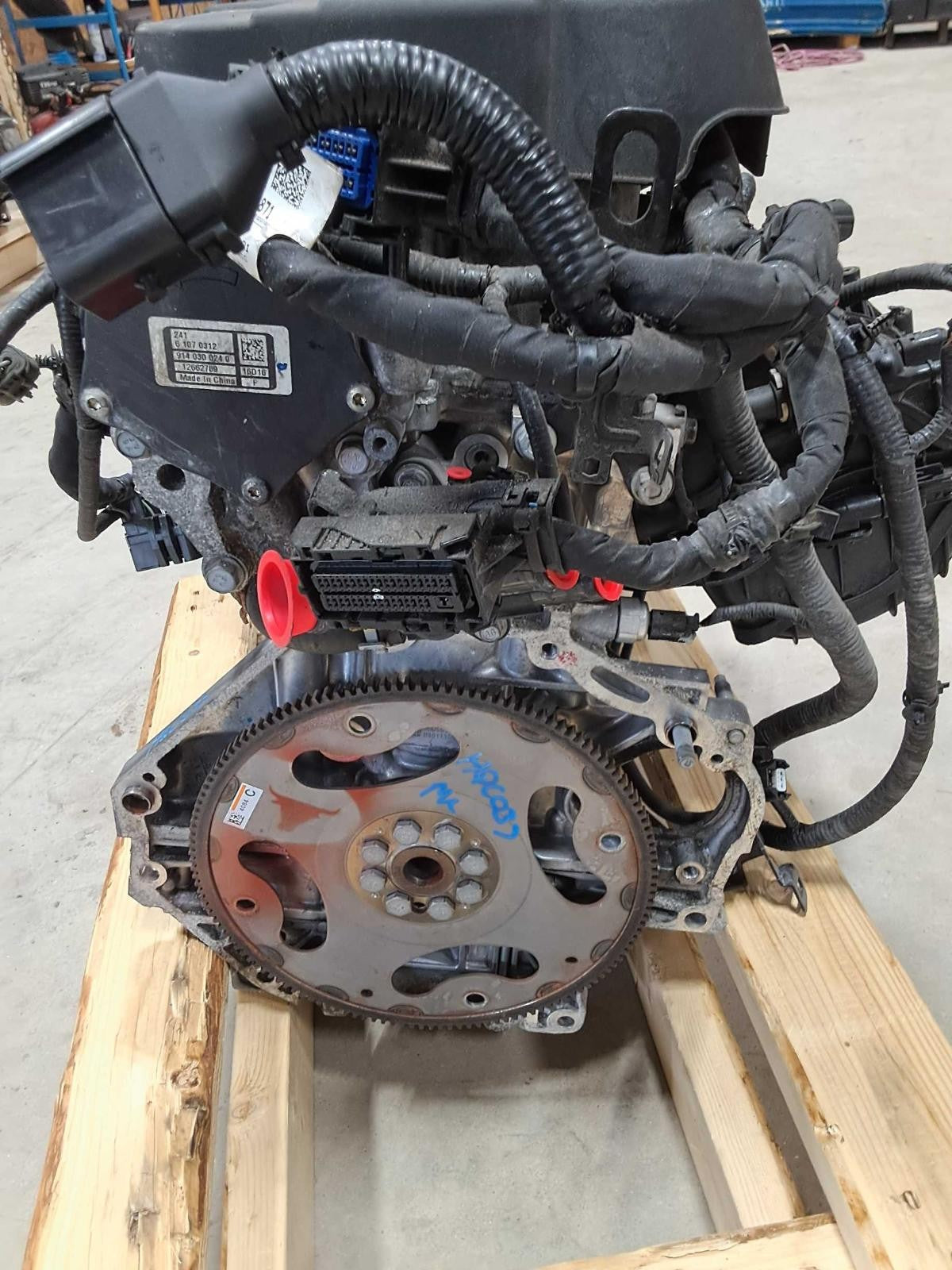 Used Engine Complete Assembly fits: 2016 Chevrolet Spark gasoline model 1.4L VIN