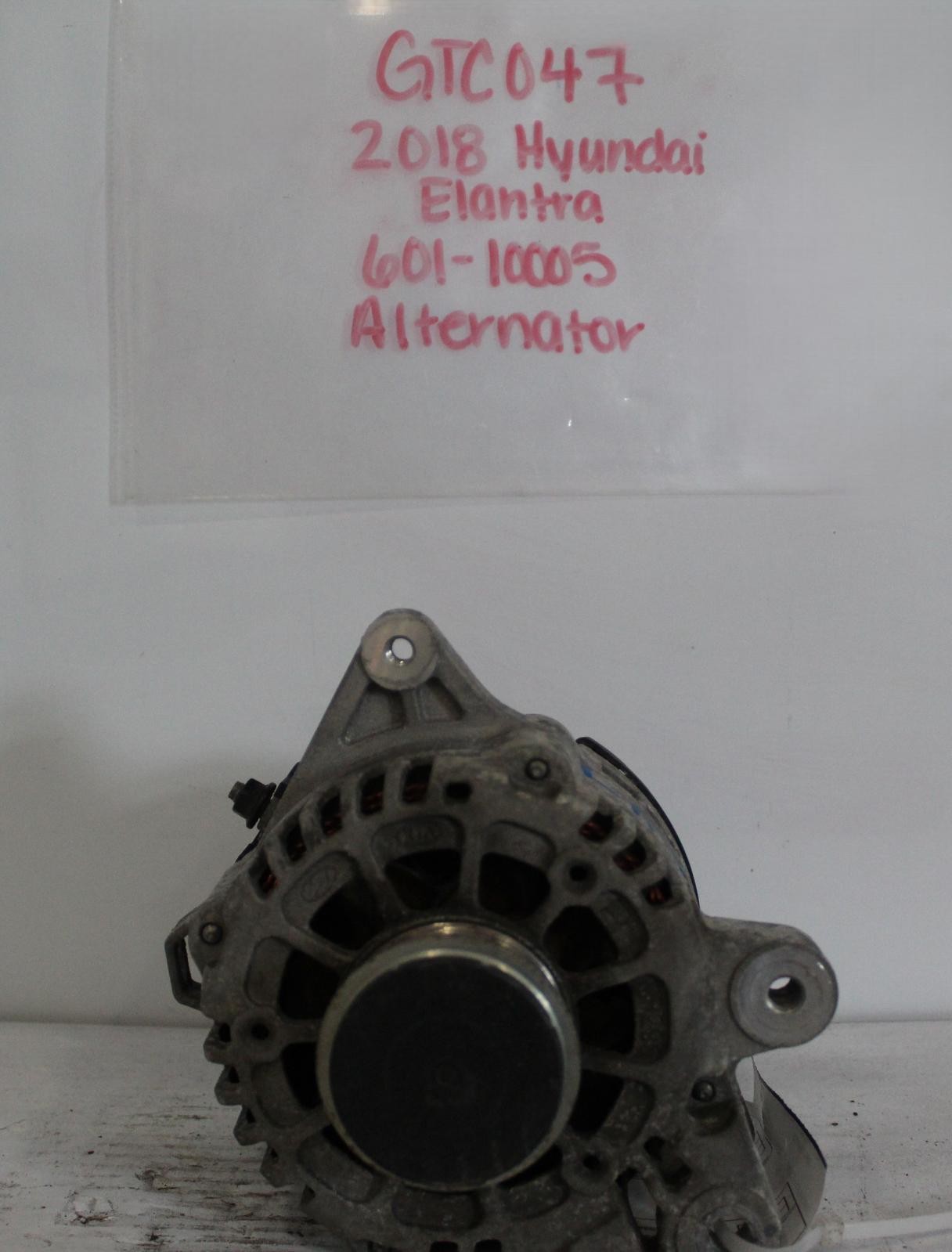 HYUNDAI ELANTRA Alternator Sedan, US built, 2.0L 17 18 19 20