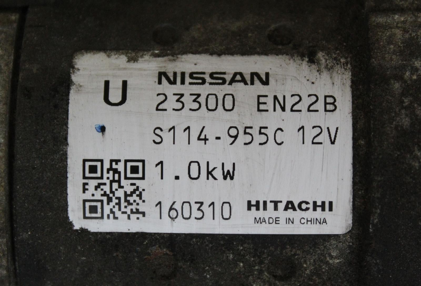 Used Starter Motor fits: 2016 Nissan Sentra 1.8 Grade A