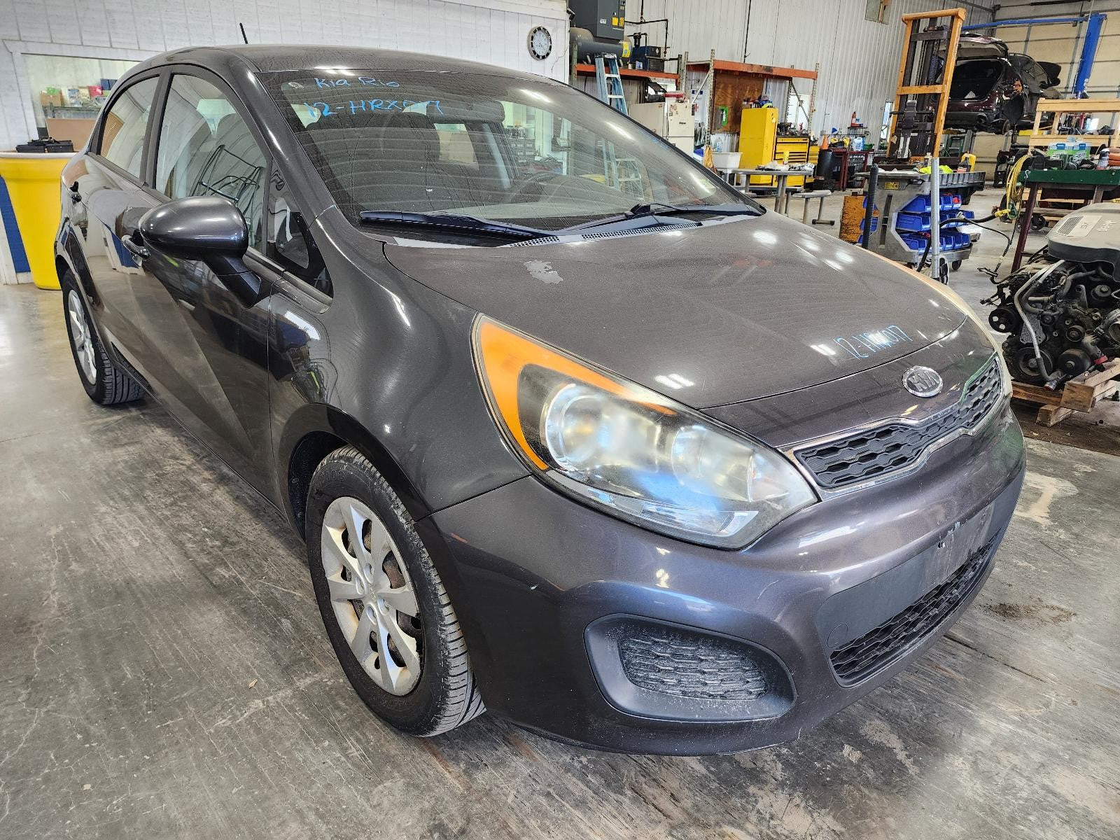 Used Steering Column fits: 2012 Kia Rio Floor Shift tilt with motor driven power
