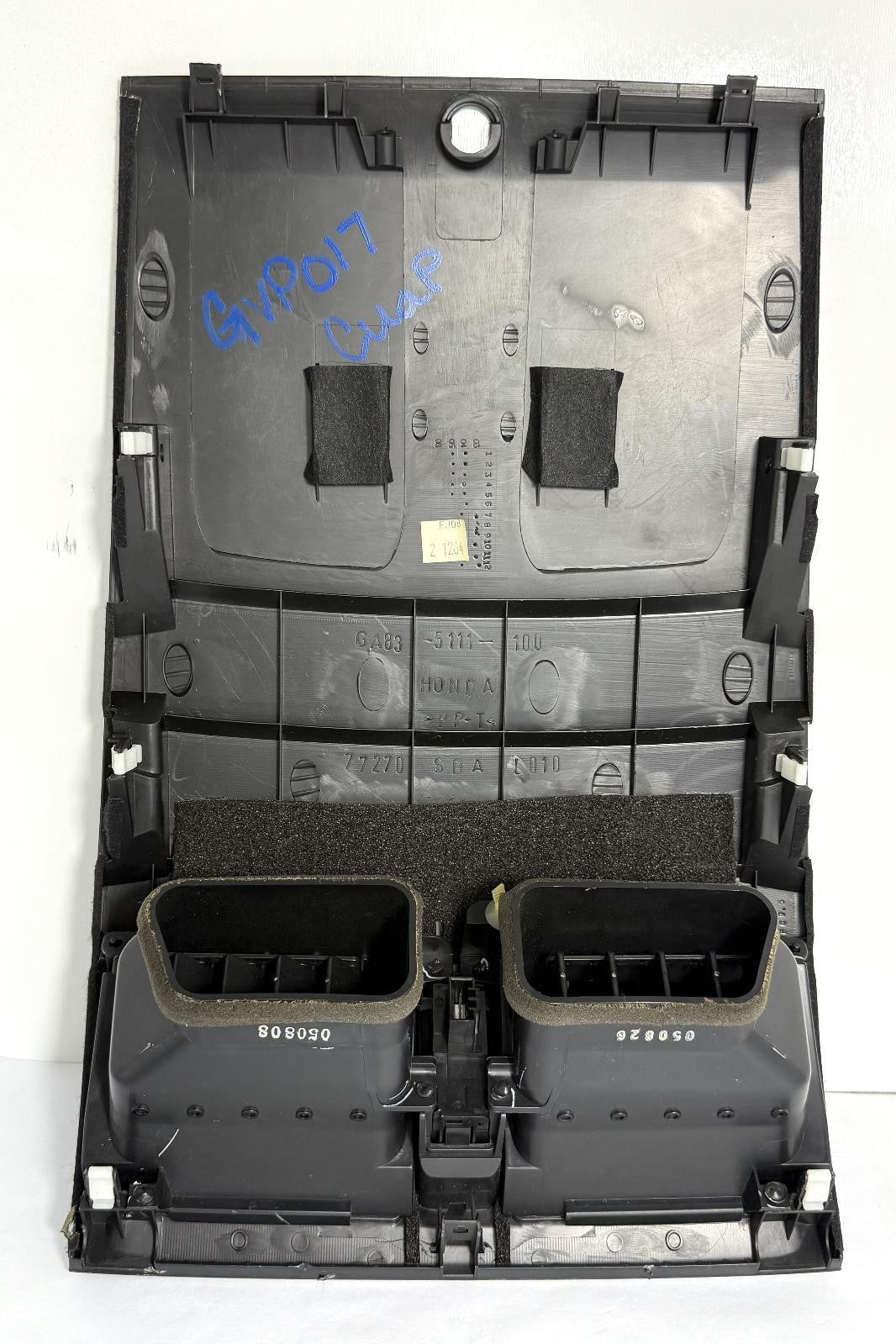 2003-2007 HONDA ACCORD CENTER DASH VENTS HAZARD SWITCH BEZEL TRIM OEM