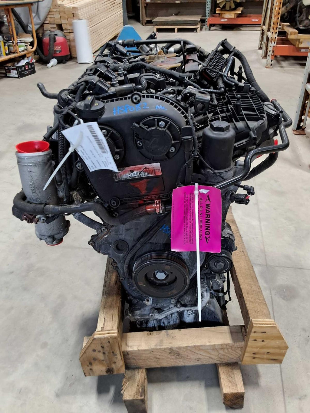 Used Engine Complete Assembly fits: 2018 Audi A5 2.0L VIN N 5th digit turbo Grad