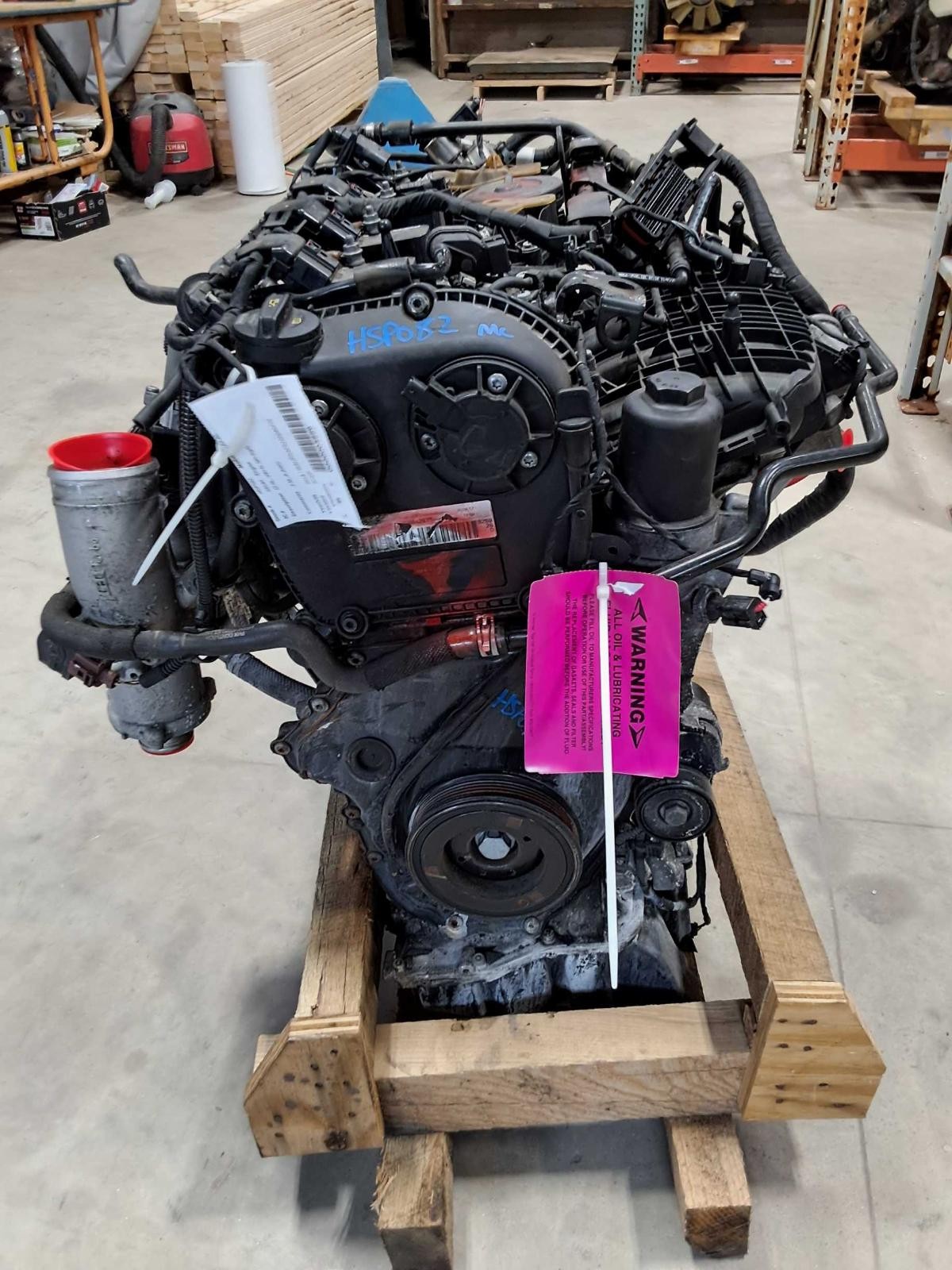 Used Engine Complete Assembly fits: 2018 Audi A5 2.0L VIN N 5th digit turbo Grad