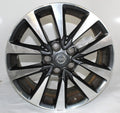 Used Wheel fits: 2016 Nissan Altima 18x7-1/2 alloy 10 spoke black and silver S G