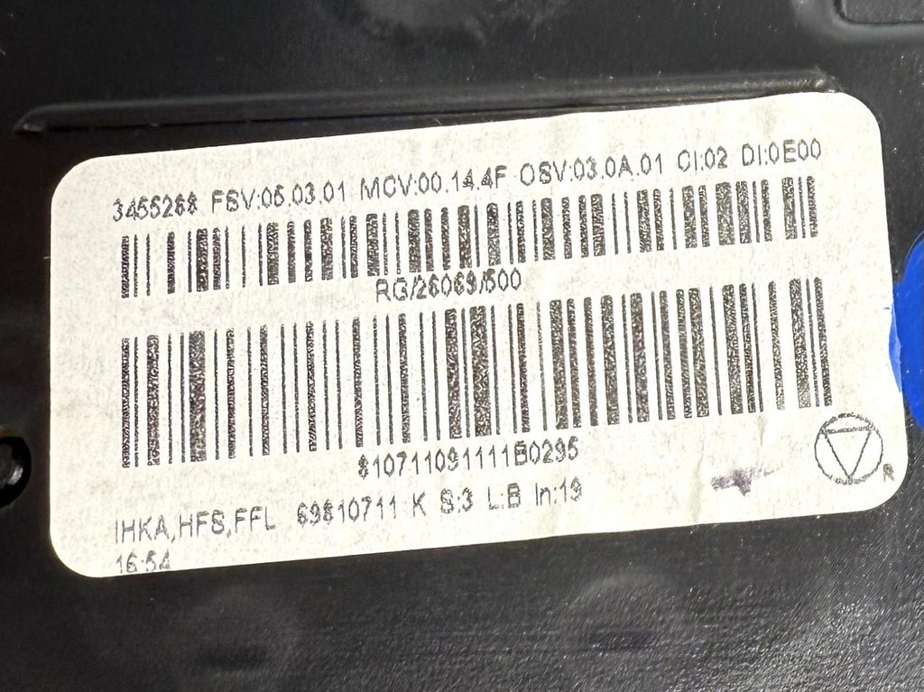 07-09 MINI COOPER CLUBMAN HEATER A/C TEMPERATURE CLIMATE CONTROL OEM