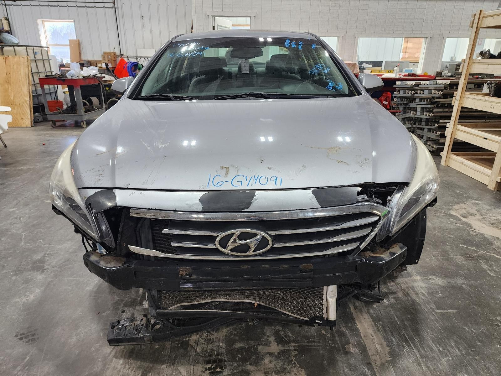 Used Right Tail Light Assembly fits: 2016 Hyundai Sonata VIN 2 5th digit quarter