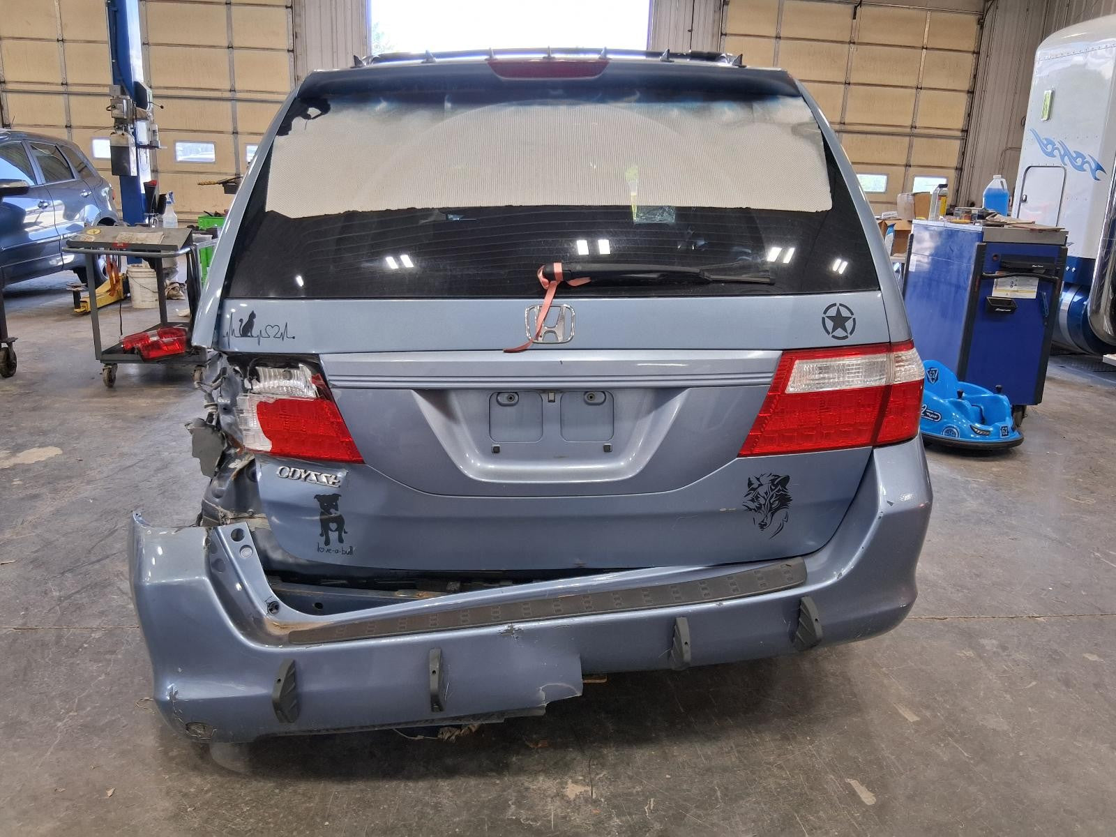Used Rear Right Door Window Regulator Rear fits: 2007 Honda Odyssey electric EX-