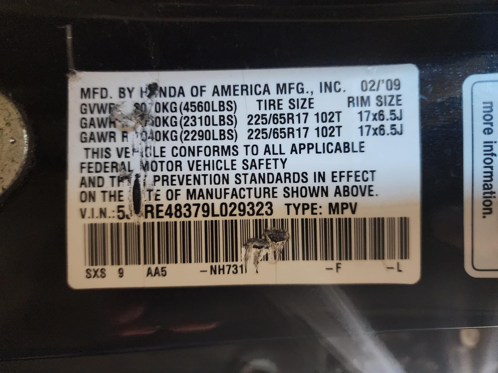 Used Engine Control Module (ECM) fits: 2009 Honda Cr-v Electronic Control Module