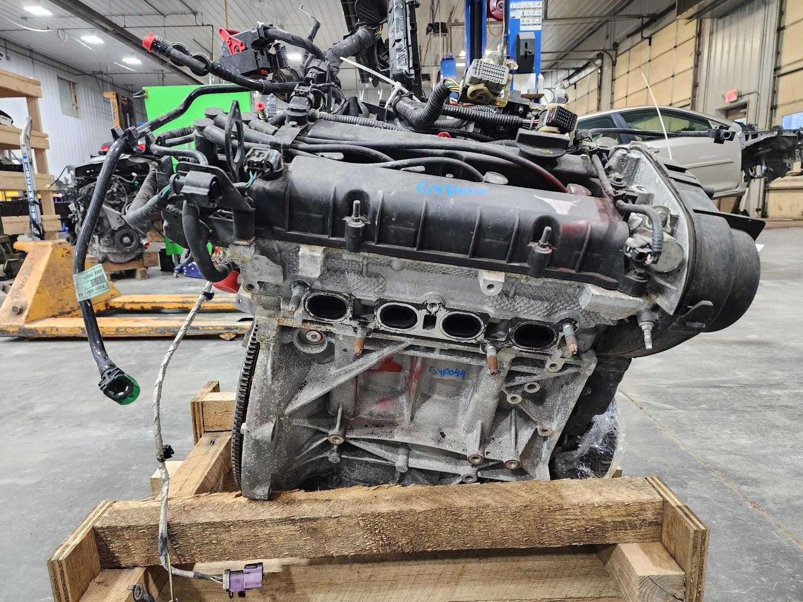 Used Engine Complete Assembly fits: 2019 Ford Fiesta 1.6L VIN J 8th digit Grade