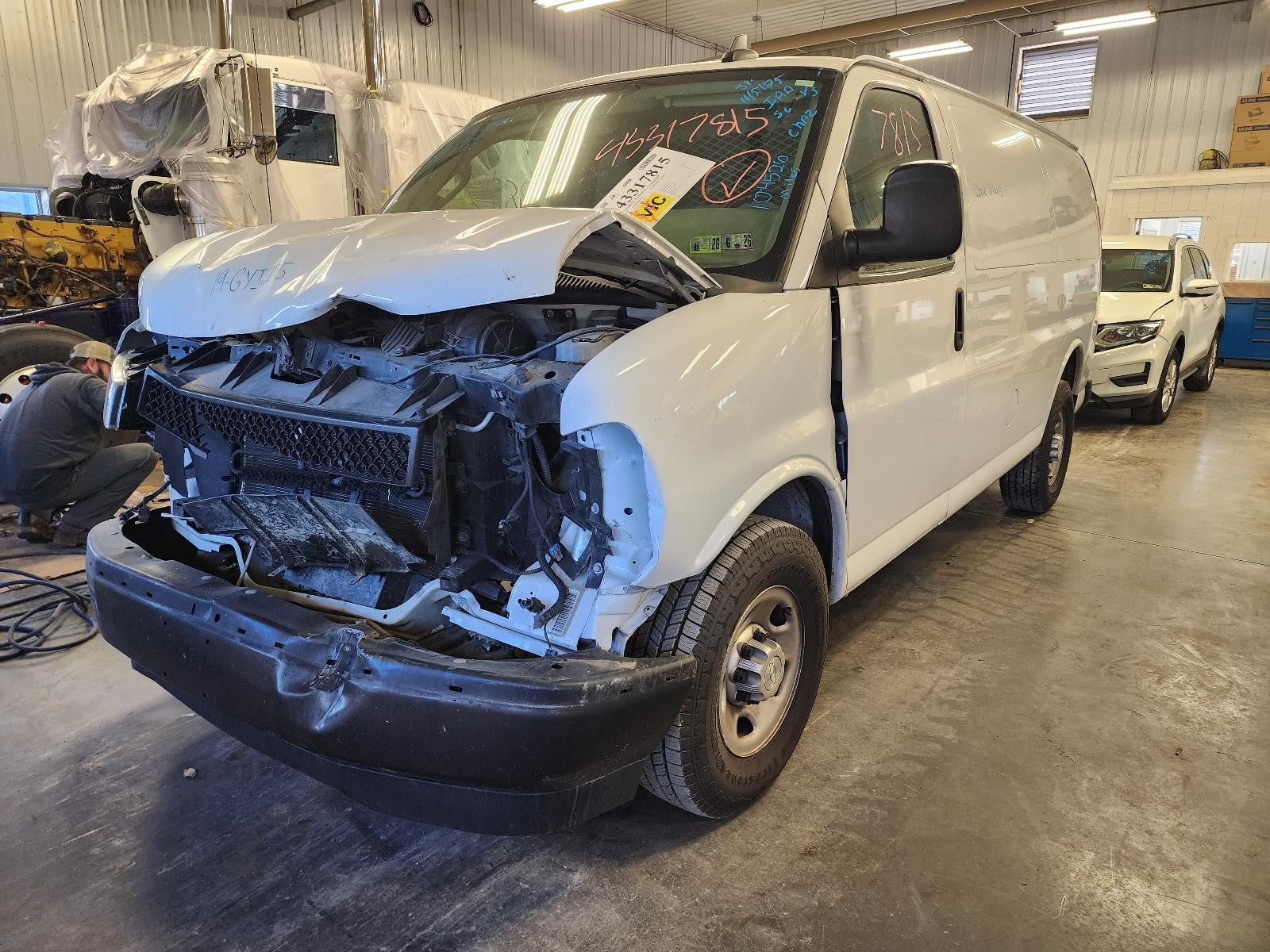Used Alternator fits: 2019 Chevrolet Express 2500 van 105 amp Grade B