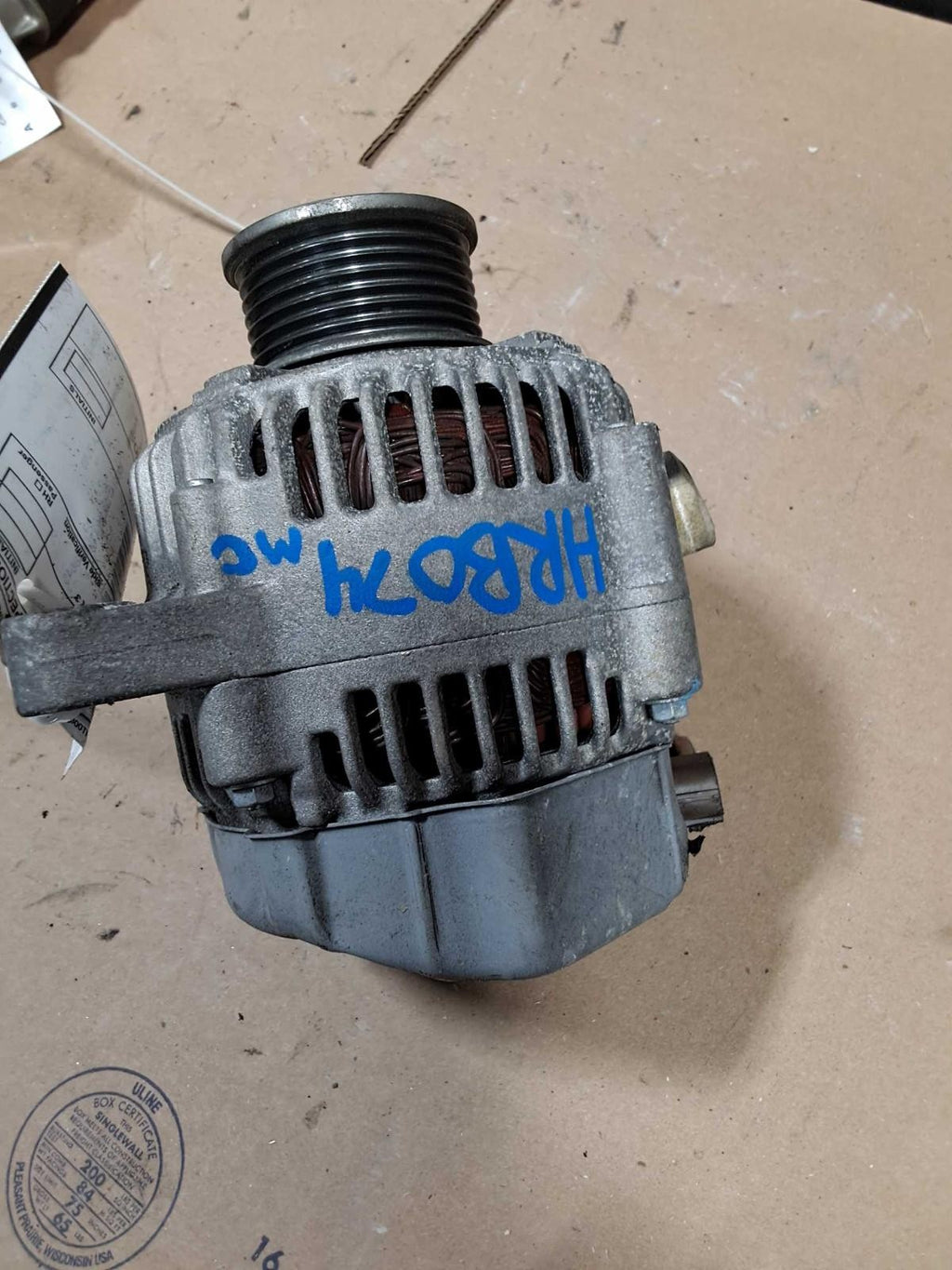 Used Alternator fits: 2003 Toyota Camry 4 cylinder Grade A
