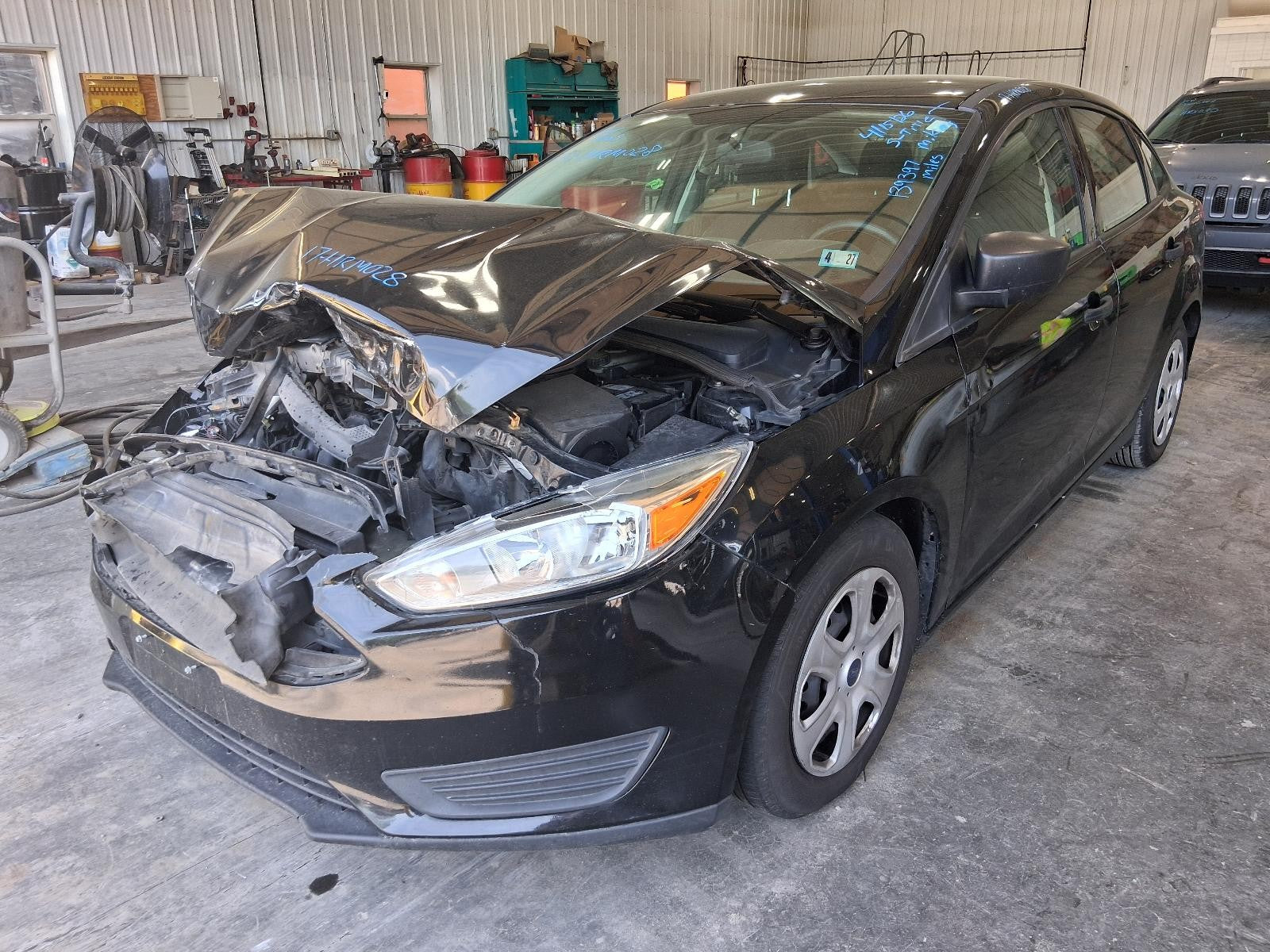 Used Rear Bumper Reinforcement Rear fits: 2016 Ford Focus Sdn Rear Grade A