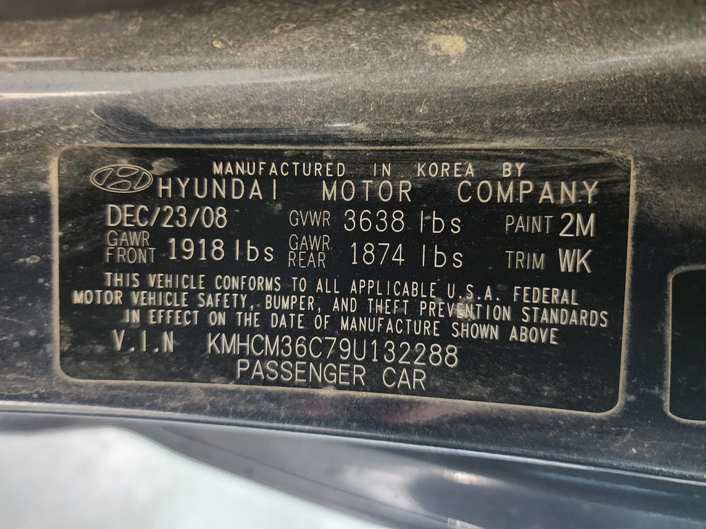 Used Automatic Transmission Assembly fits: 2009 Hyundai Accent AT Grade A