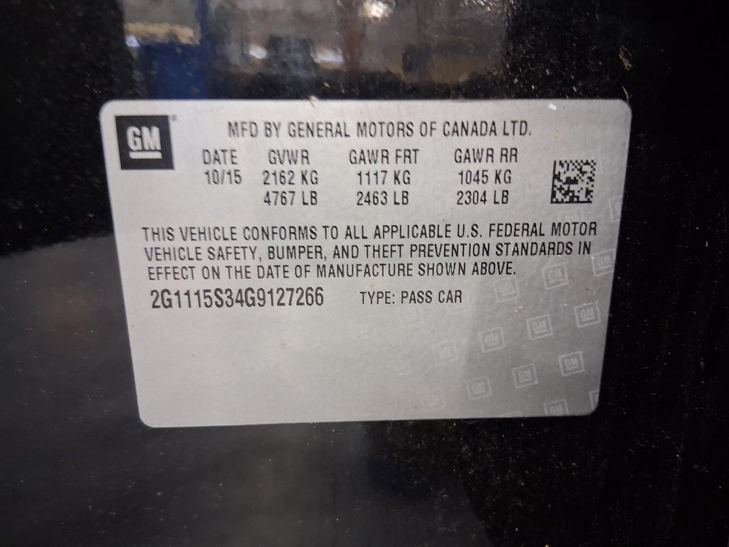 Used A/C Compressor fits: 2016 Chevrolet Impala 3.6 Grade A
