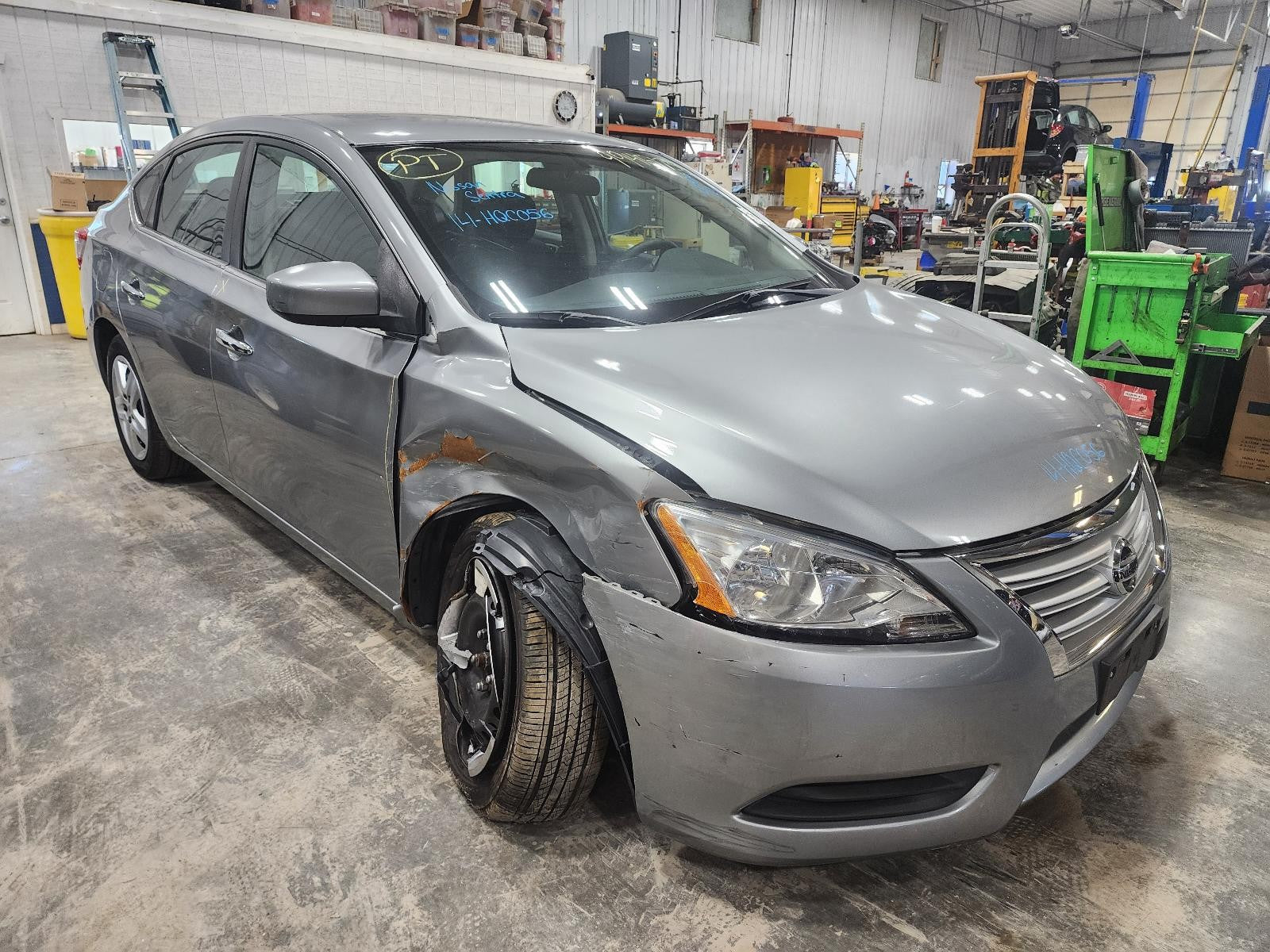 Used Speedometer Gauge fits: 2014 Nissan Sentra MPH S from 8/13 Grade A