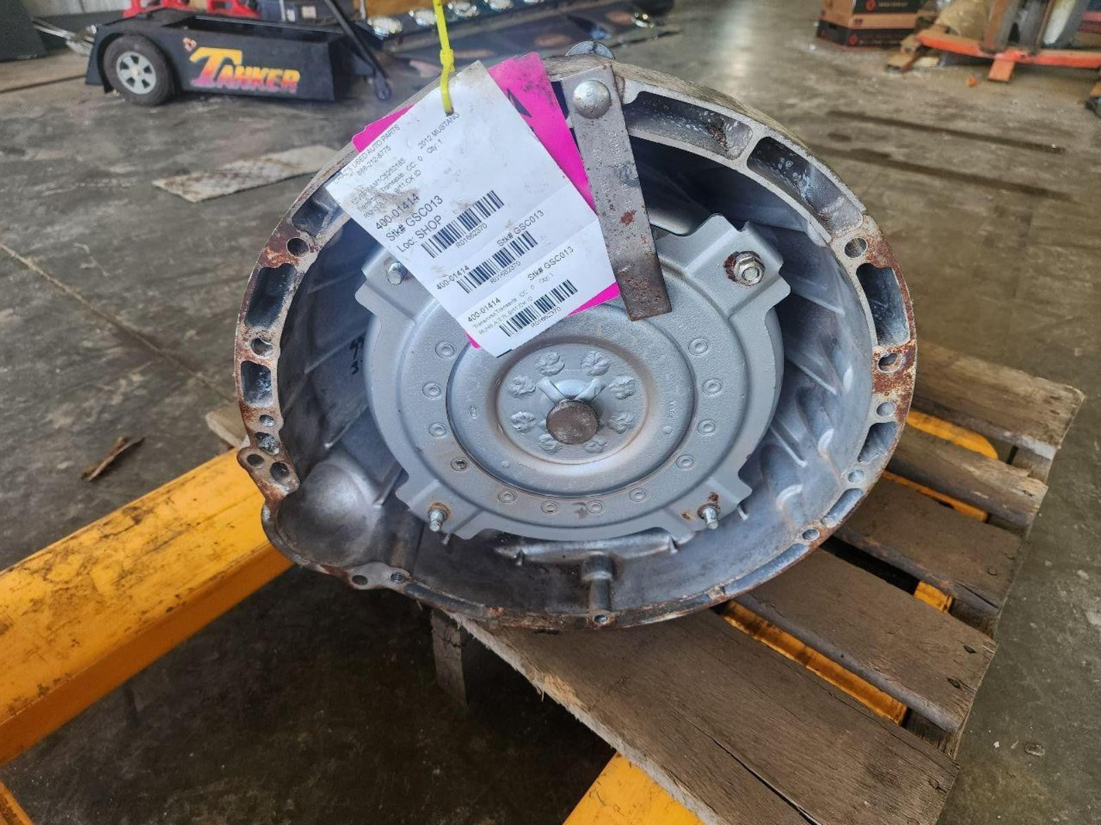 FORD MUSTANG Transmission AT; (6 speed), 3.7L, ID BR3P-7000-AA 11 12 13 14