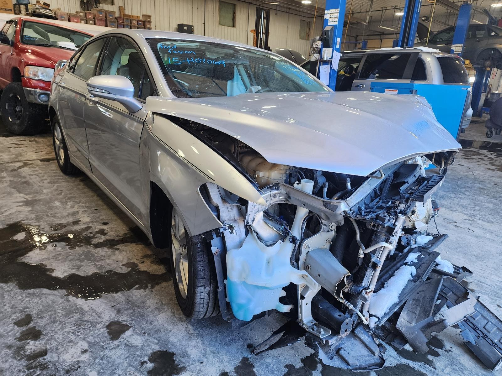 Used Engine Coolant Reservoir fits: 2015 Ford Fusion 2.5 Grade A