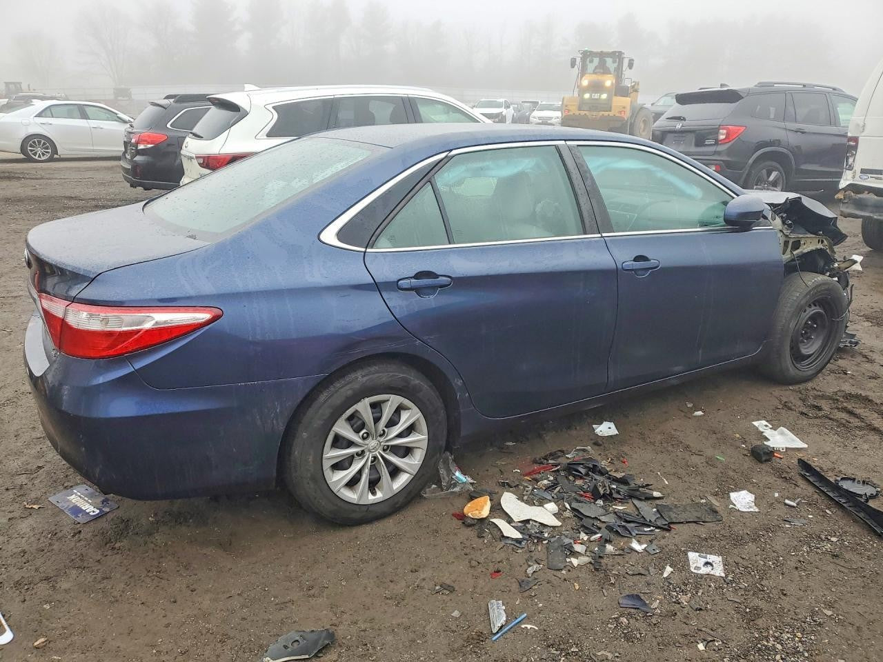 Used Deck Lid fits: 2015 Toyota Camry rear view camera w/spoiler conventional ig