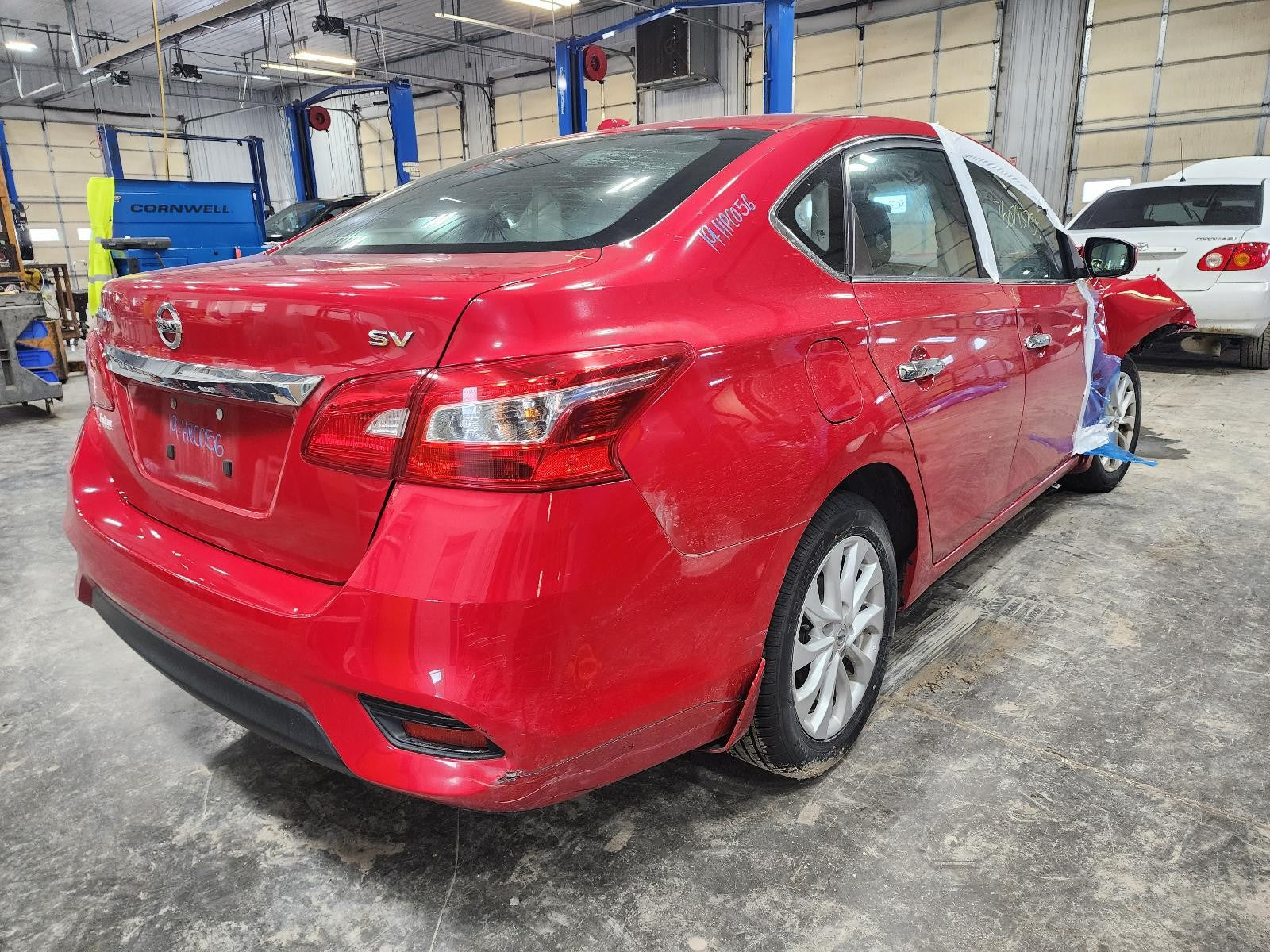 Used Left Sun Visor fits: 2019 Nissan Sentra w/o sunroof Left Grade A
