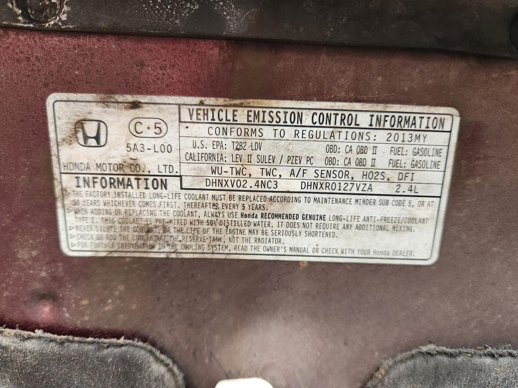 Used A/C Selector Switch fits: 2013 Honda Accord automatic temperature control w