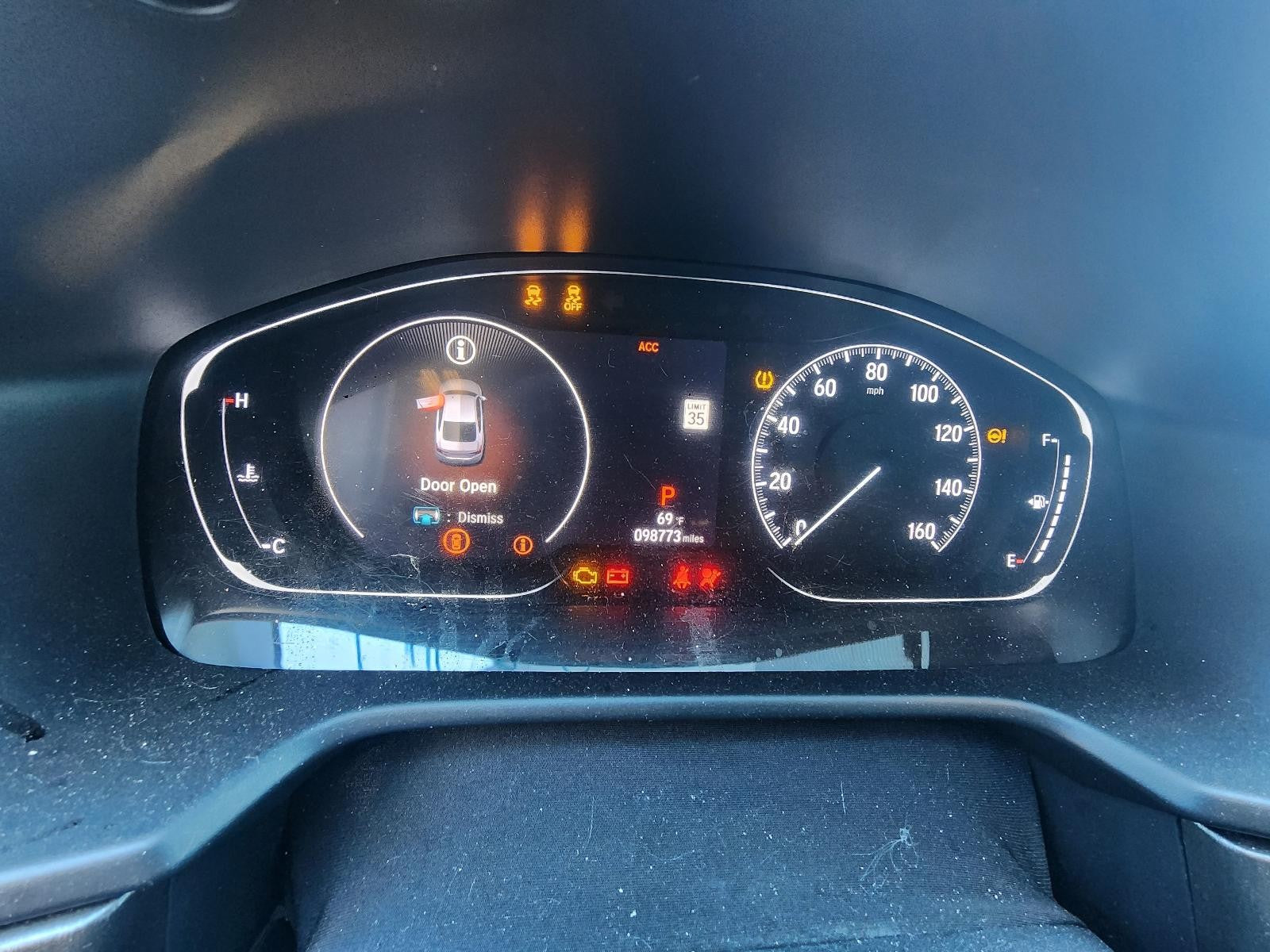 Used A/C Selector Switch fits: 2019 Honda Accord US market non-heated seats turb