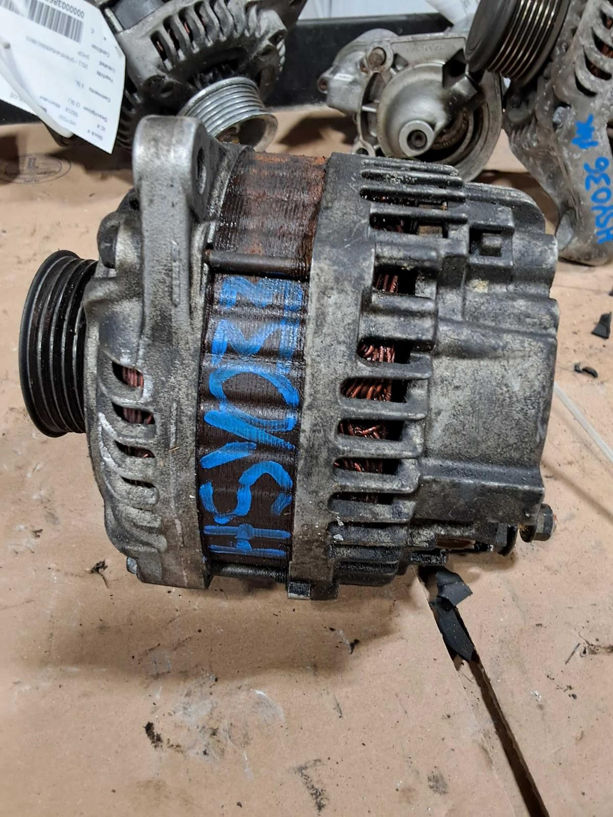 Used Alternator fits: 2007 Infiniti M35 VQ25HR 6 cylinder Grade C