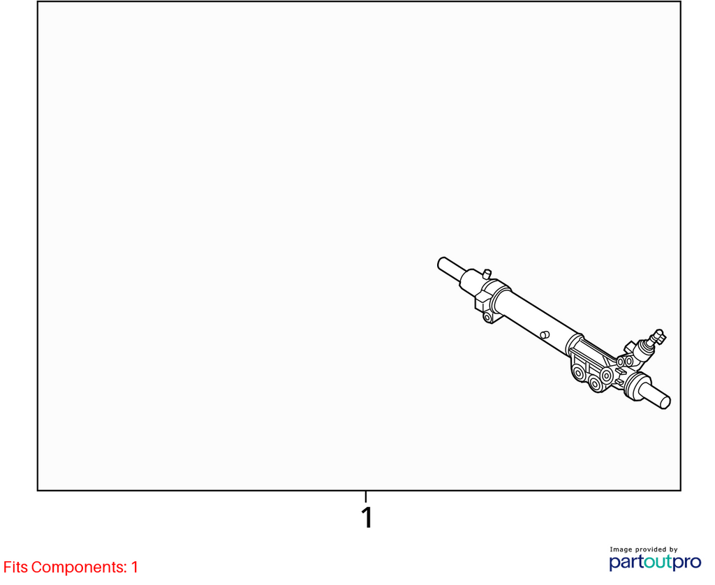 Used Rack and Pinion Assembly fits: 2023 Nissan Murano power rack and pinion Gra